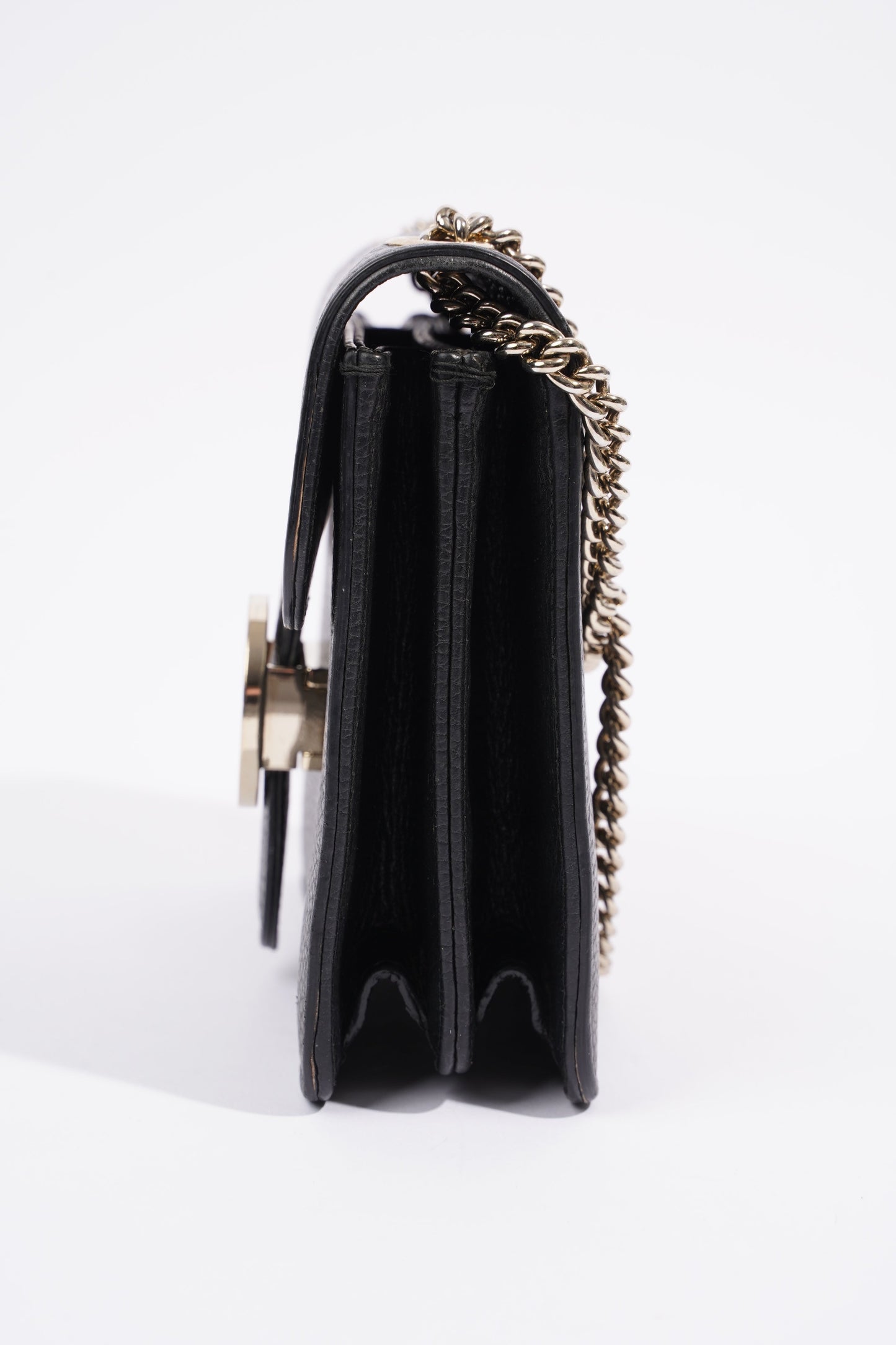Gucci Interlocking Bag Black Leather Small