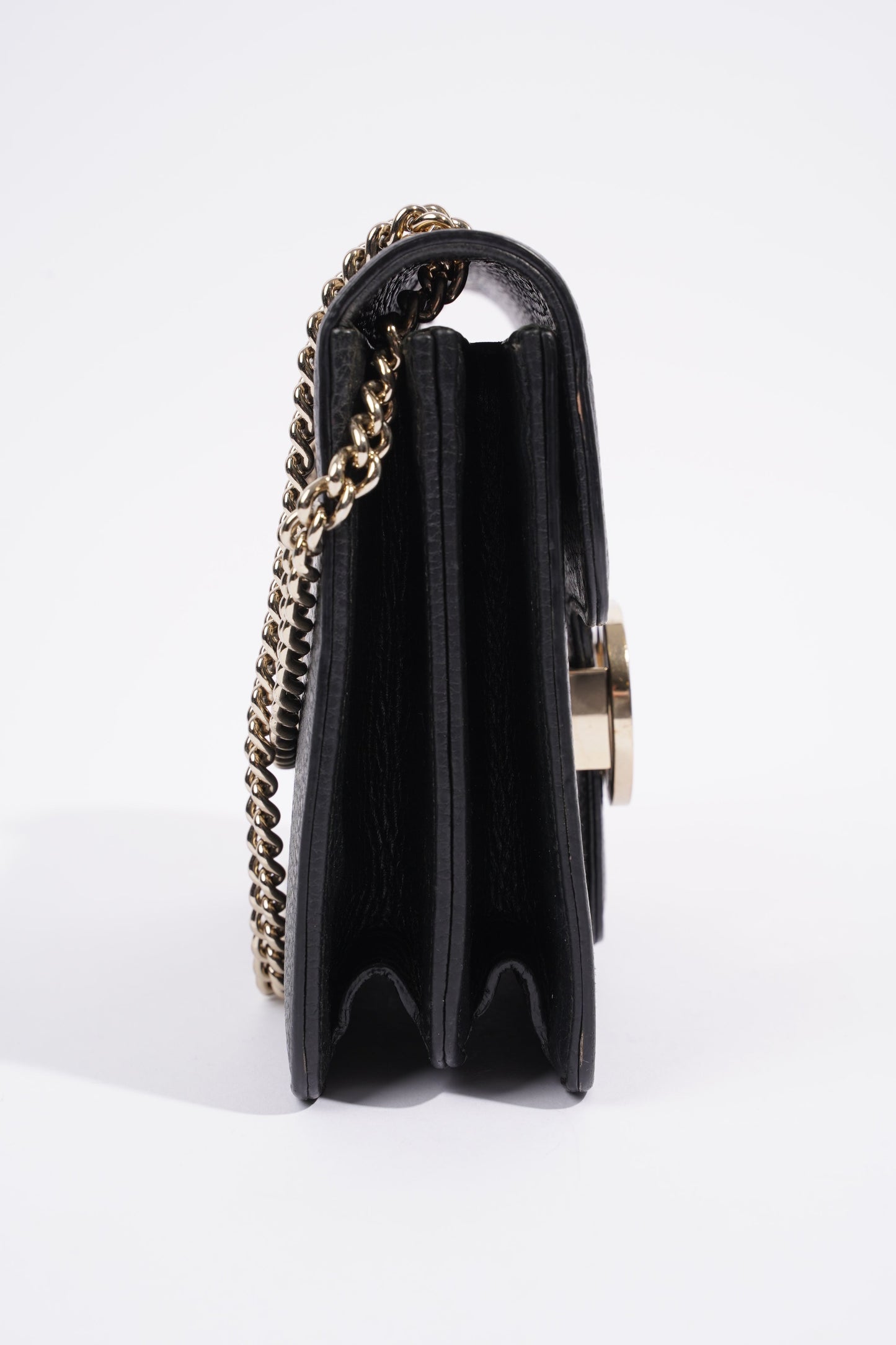 Gucci Interlocking Bag Black Leather Small