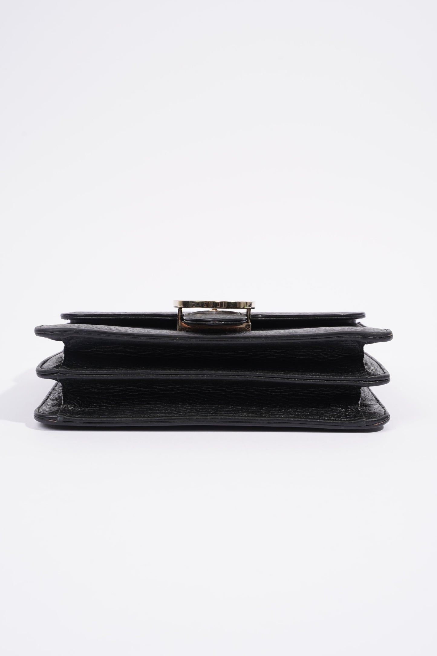 Gucci Interlocking Bag Black Leather Small