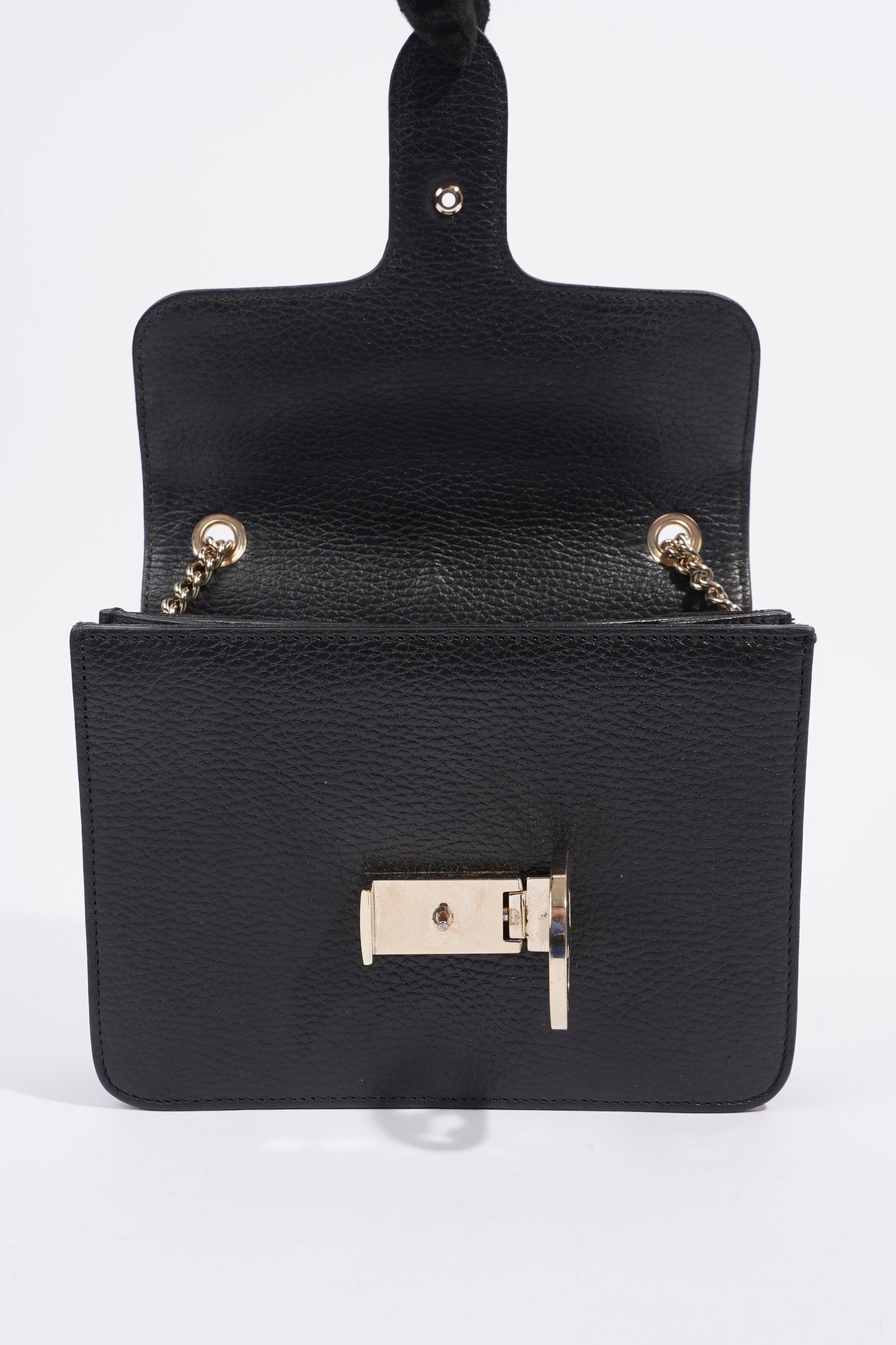 Gucci Interlocking Bag Black Leather Small