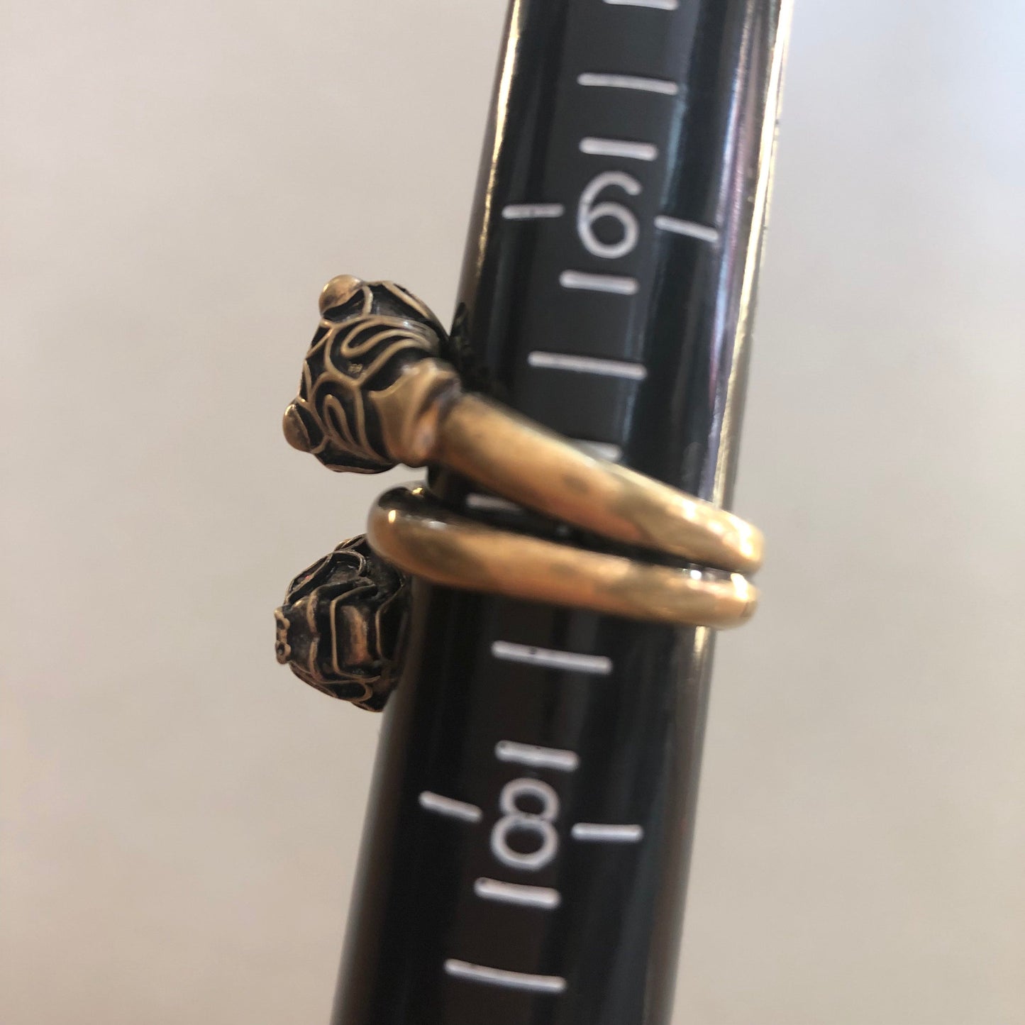 Gucci Double Feline Wrap Ring
