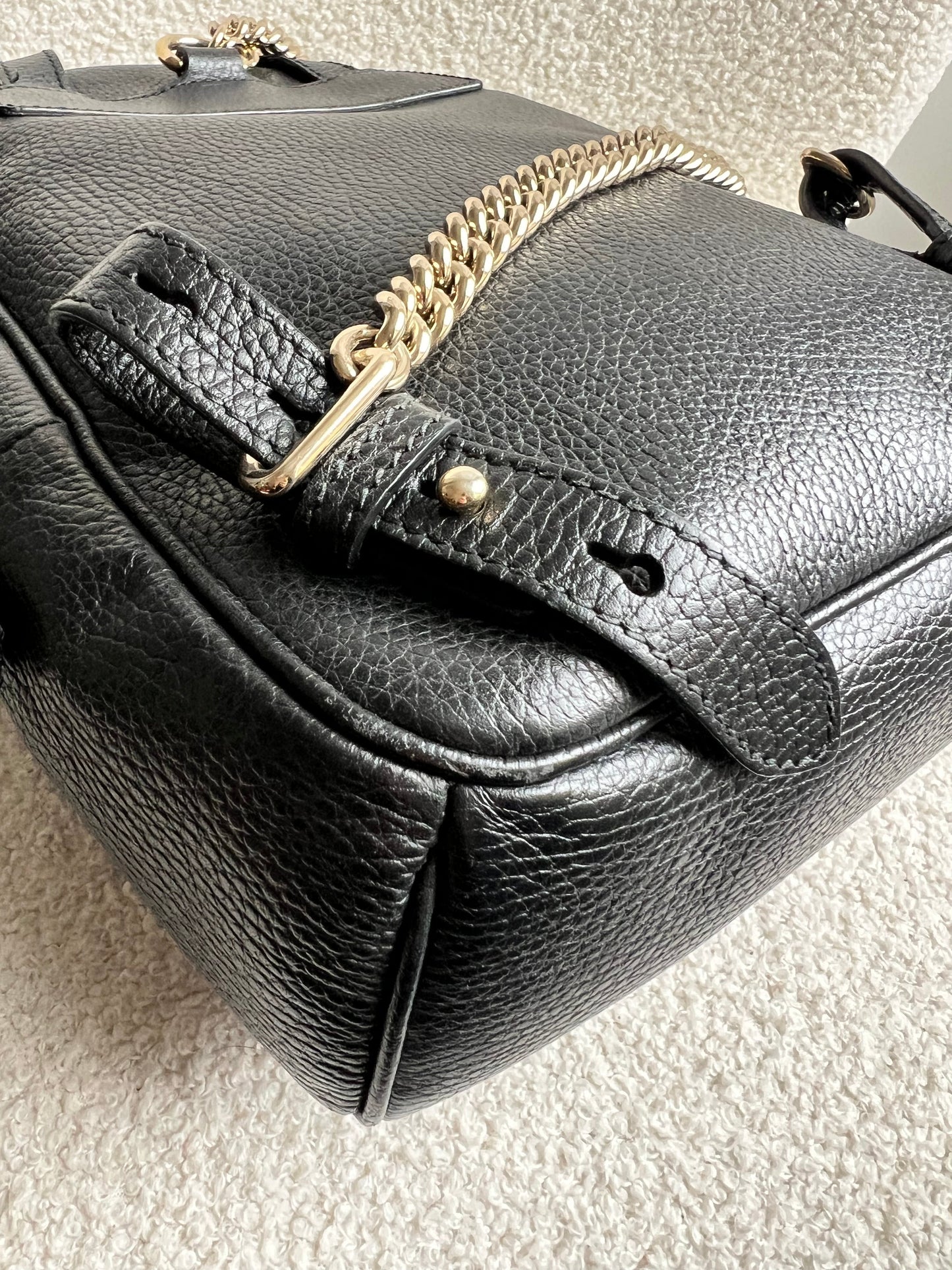 Gucci GG Black Soho Backpack