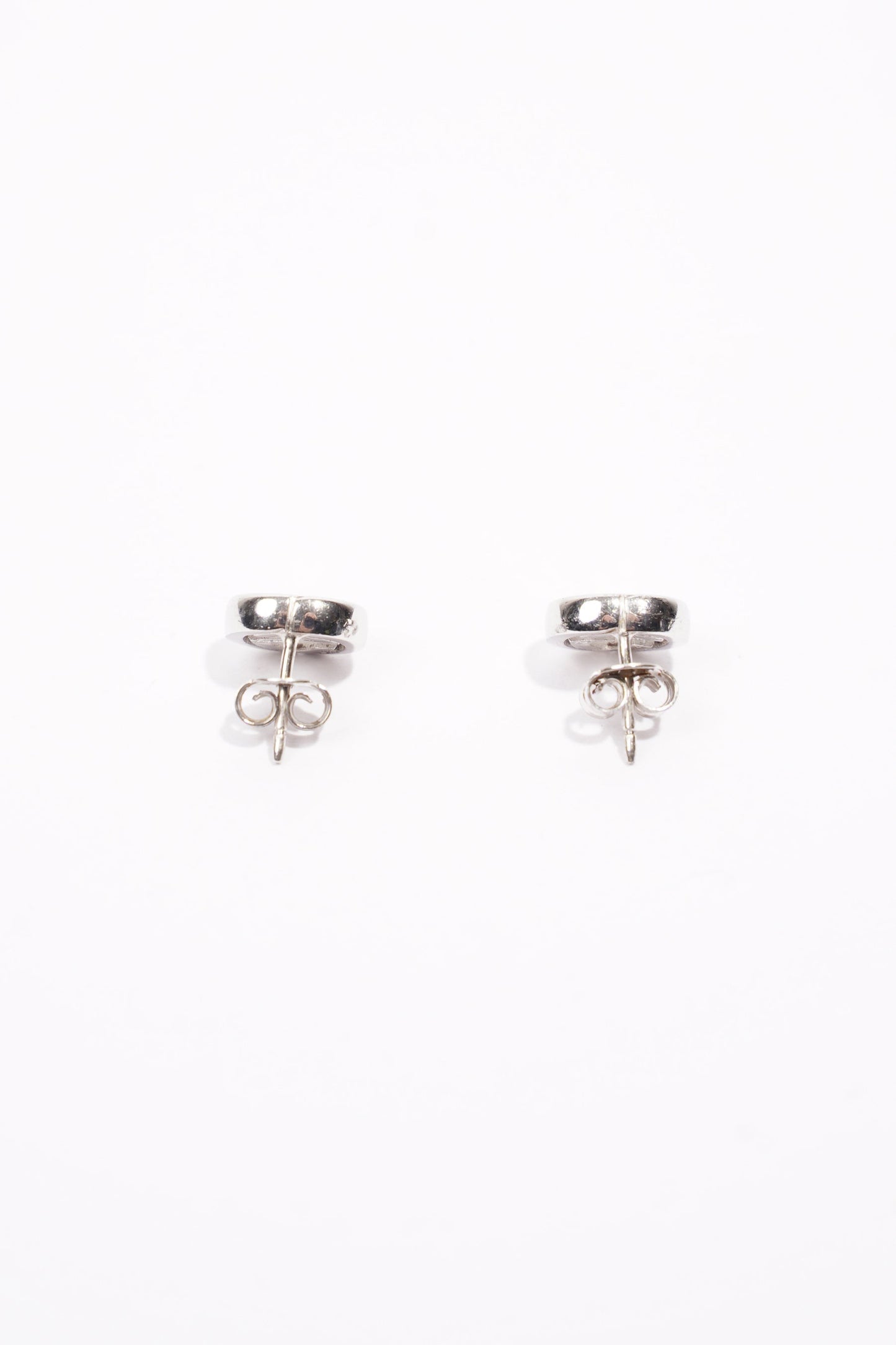 Gucci Interlocking G Earrings Silver Silver Sterling
