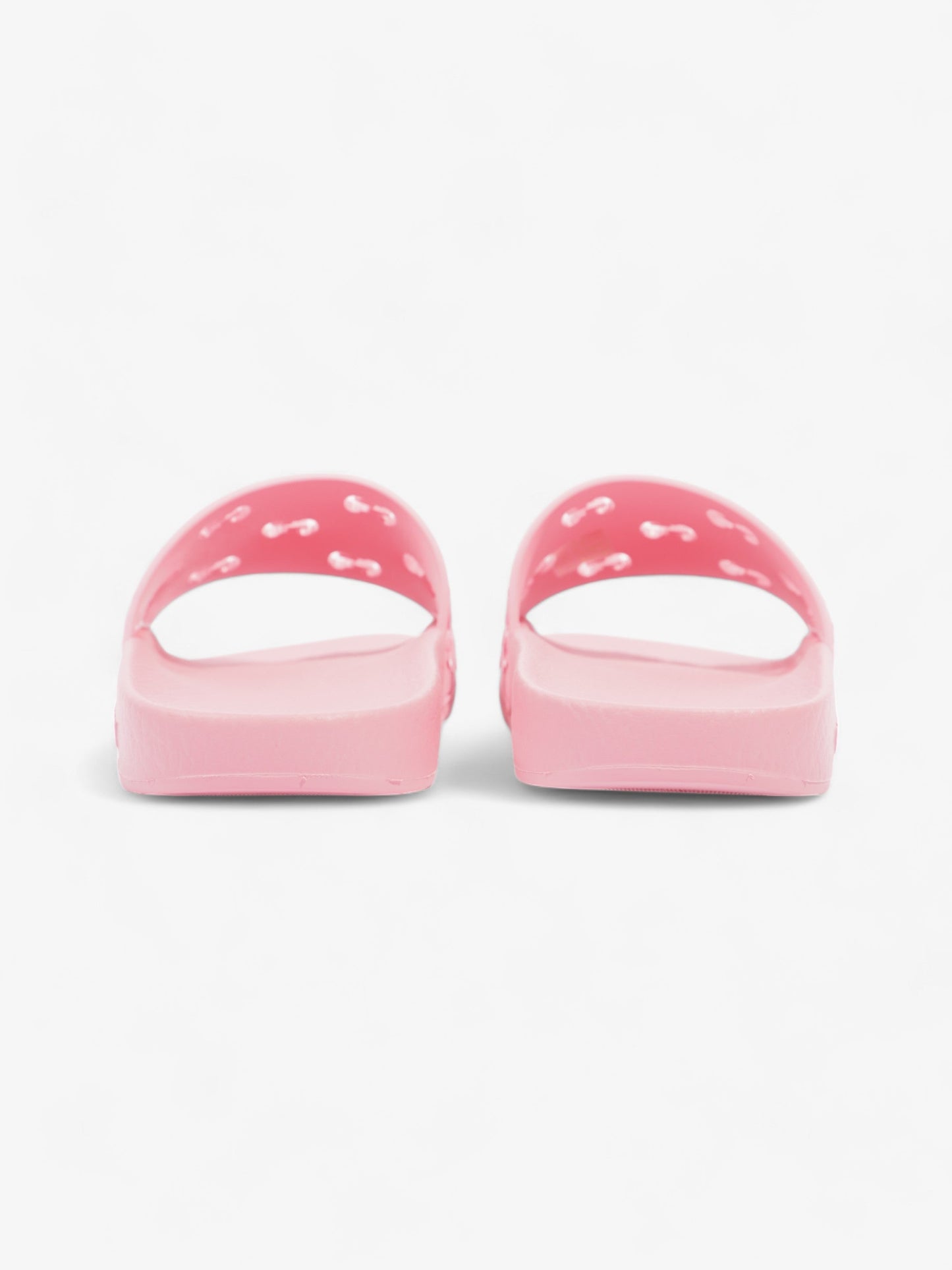 Gucci GG Slides Pink Rubber EU 38 UK 5