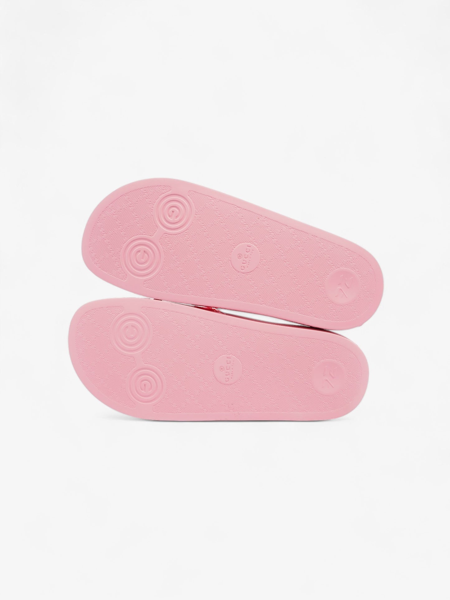 Gucci GG Slides Pink Rubber EU 38 UK 5