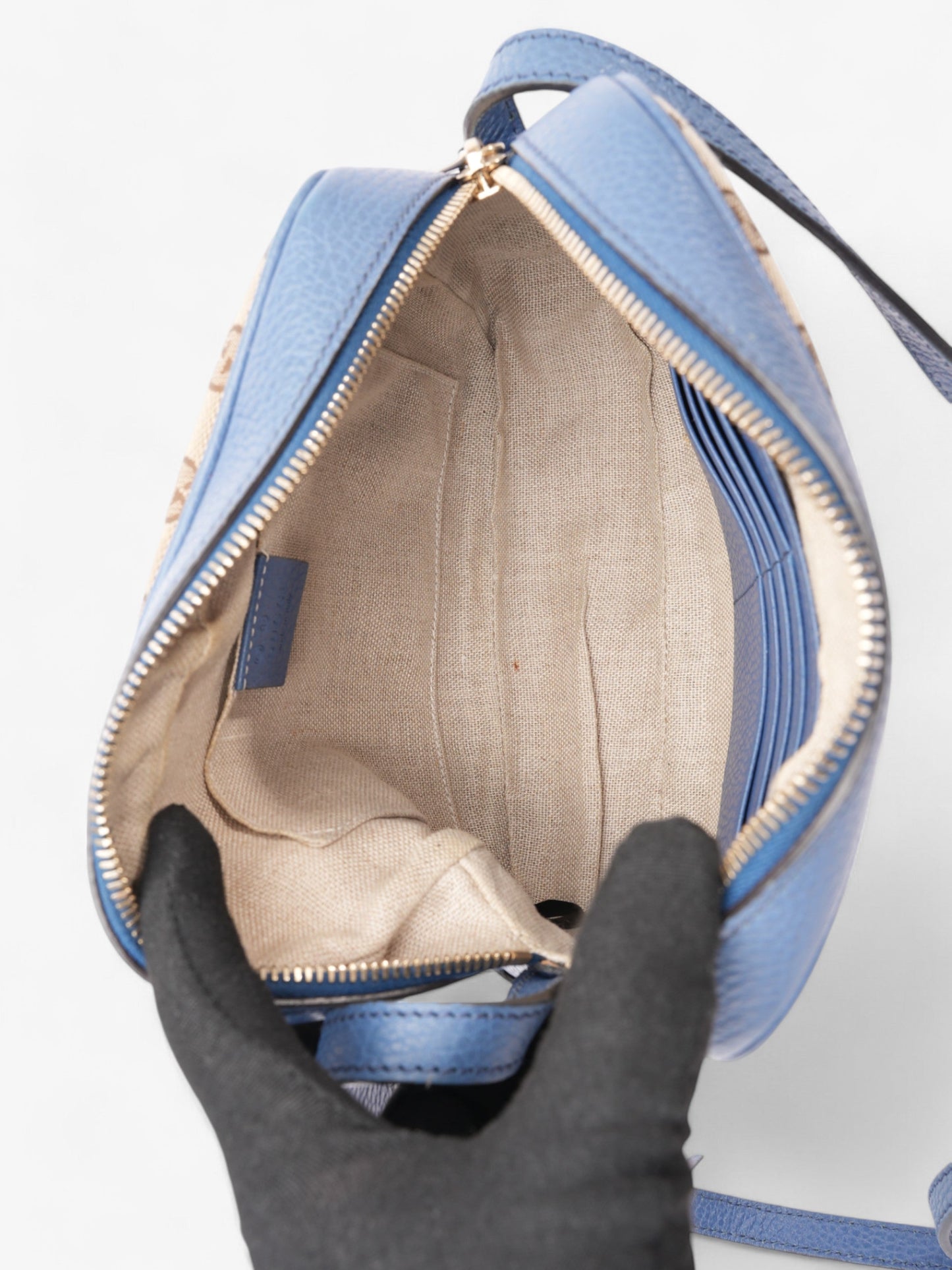 Gucci Bree Supreme / Blue Canvas
