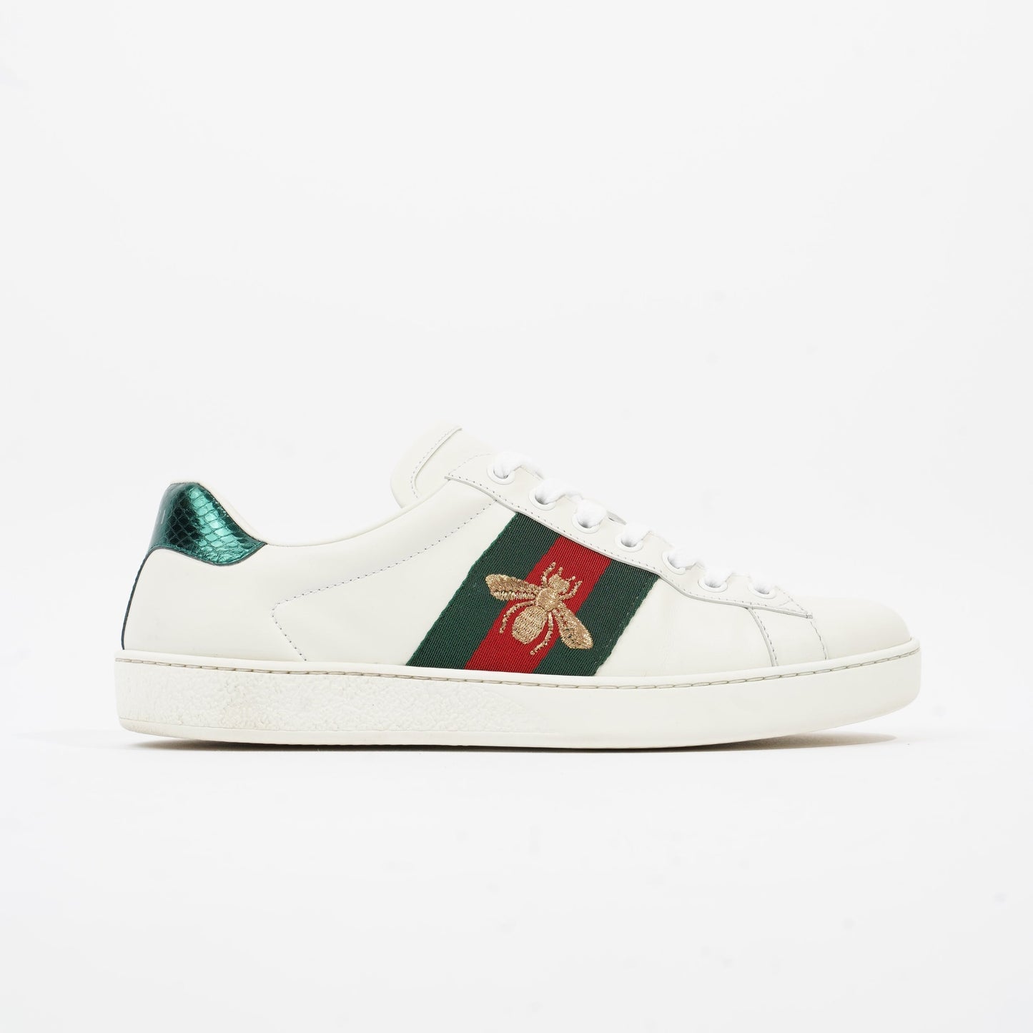 Gucci Ace White / Green / Red Leather EU 39 UK 5