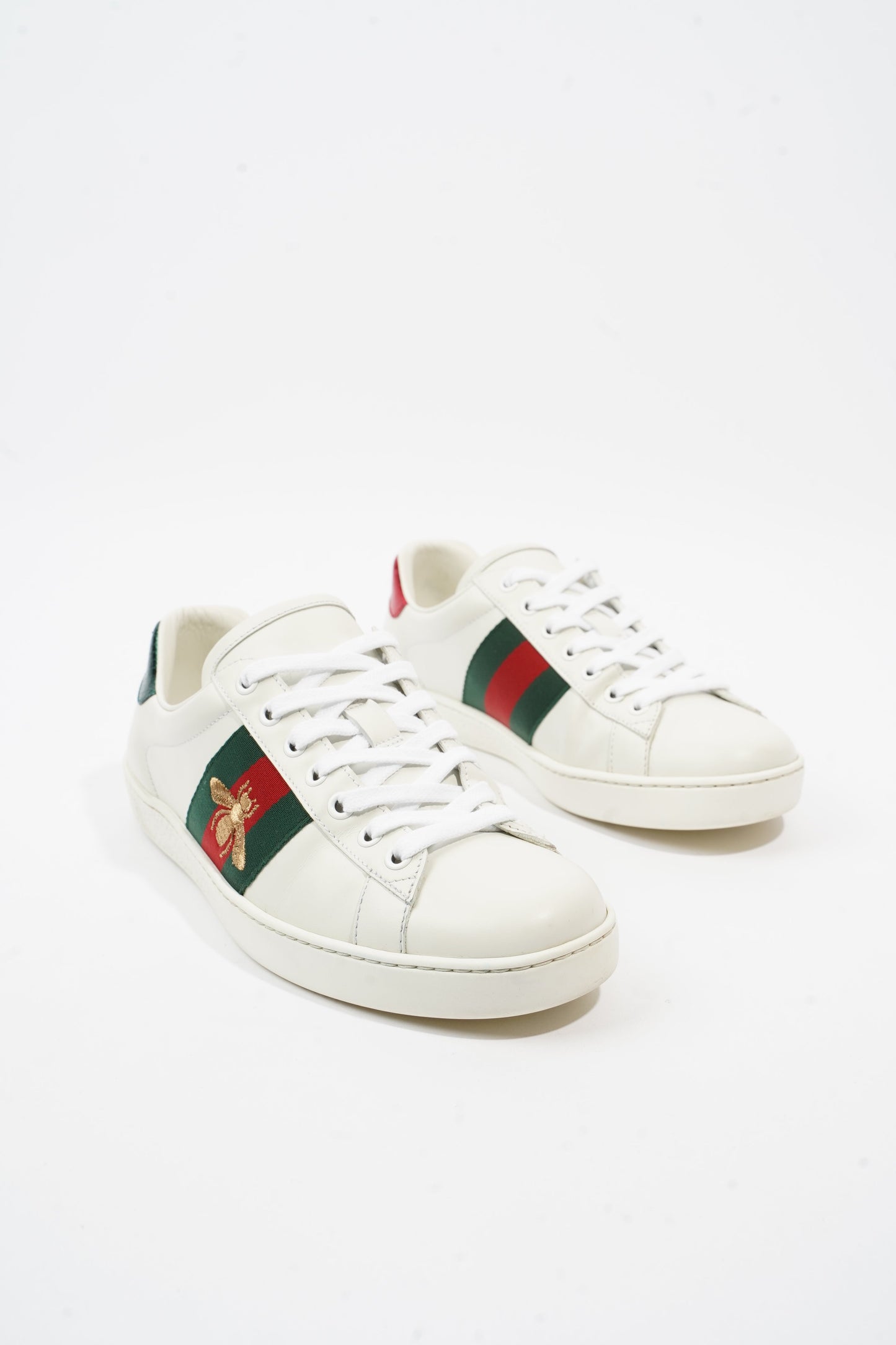 Gucci Ace White / Green / Red Leather EU 39 UK 5