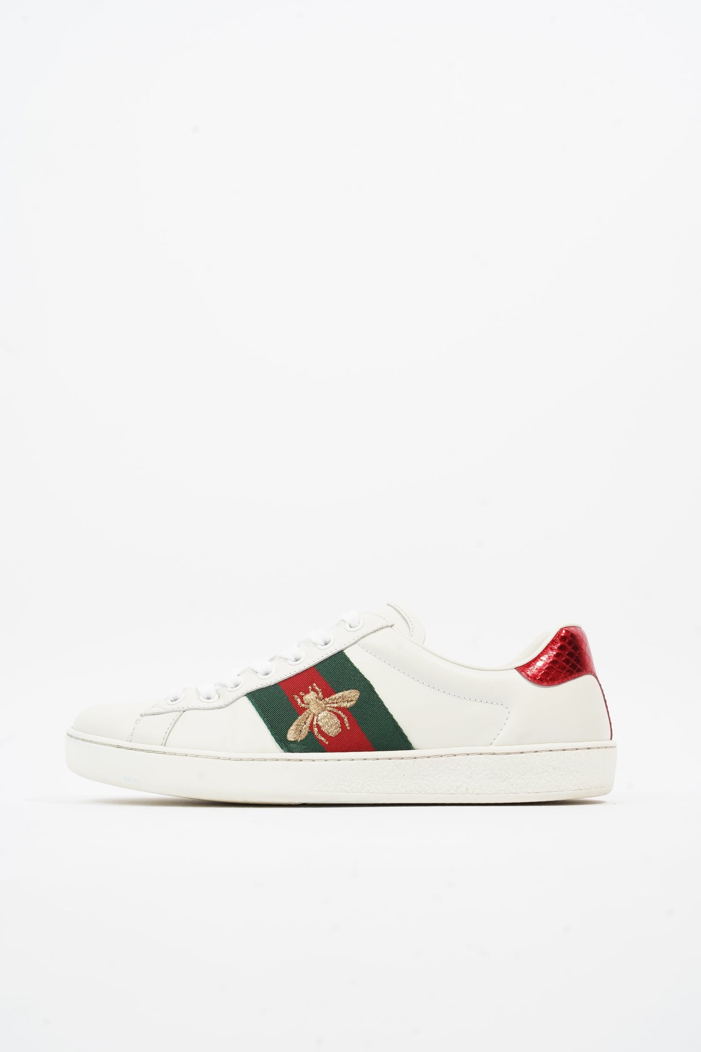 Gucci Ace White / Green / Red Leather EU 39 UK 5