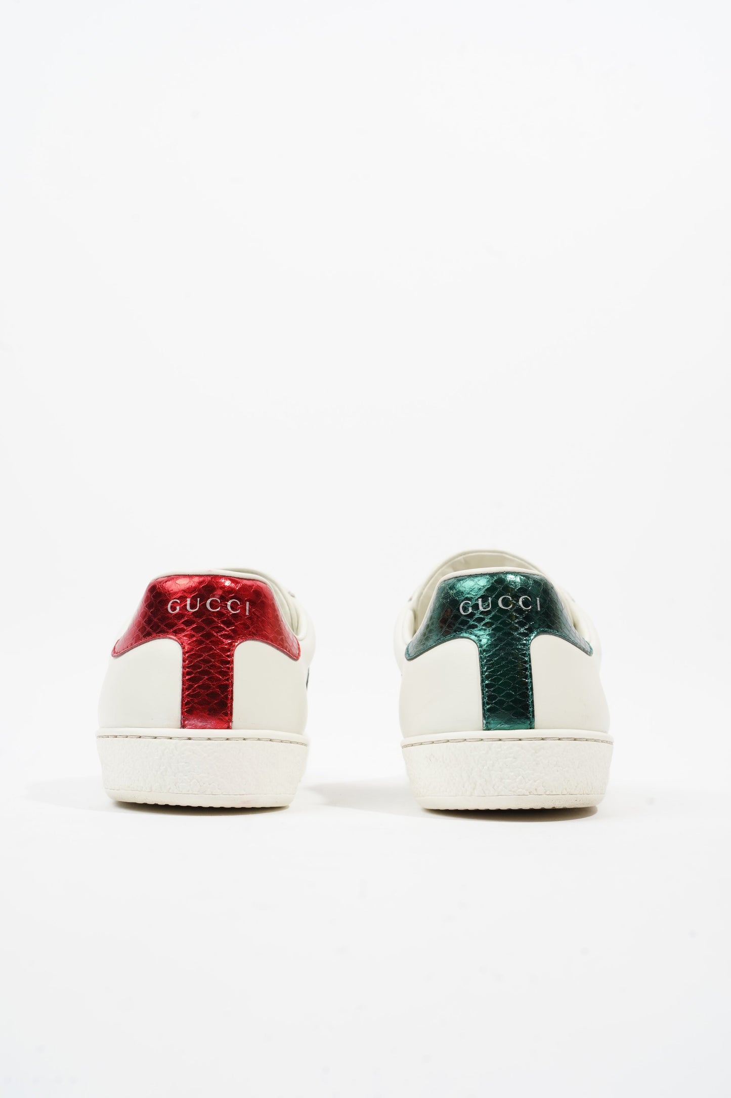 Gucci Ace White / Green / Red Leather EU 39 UK 5