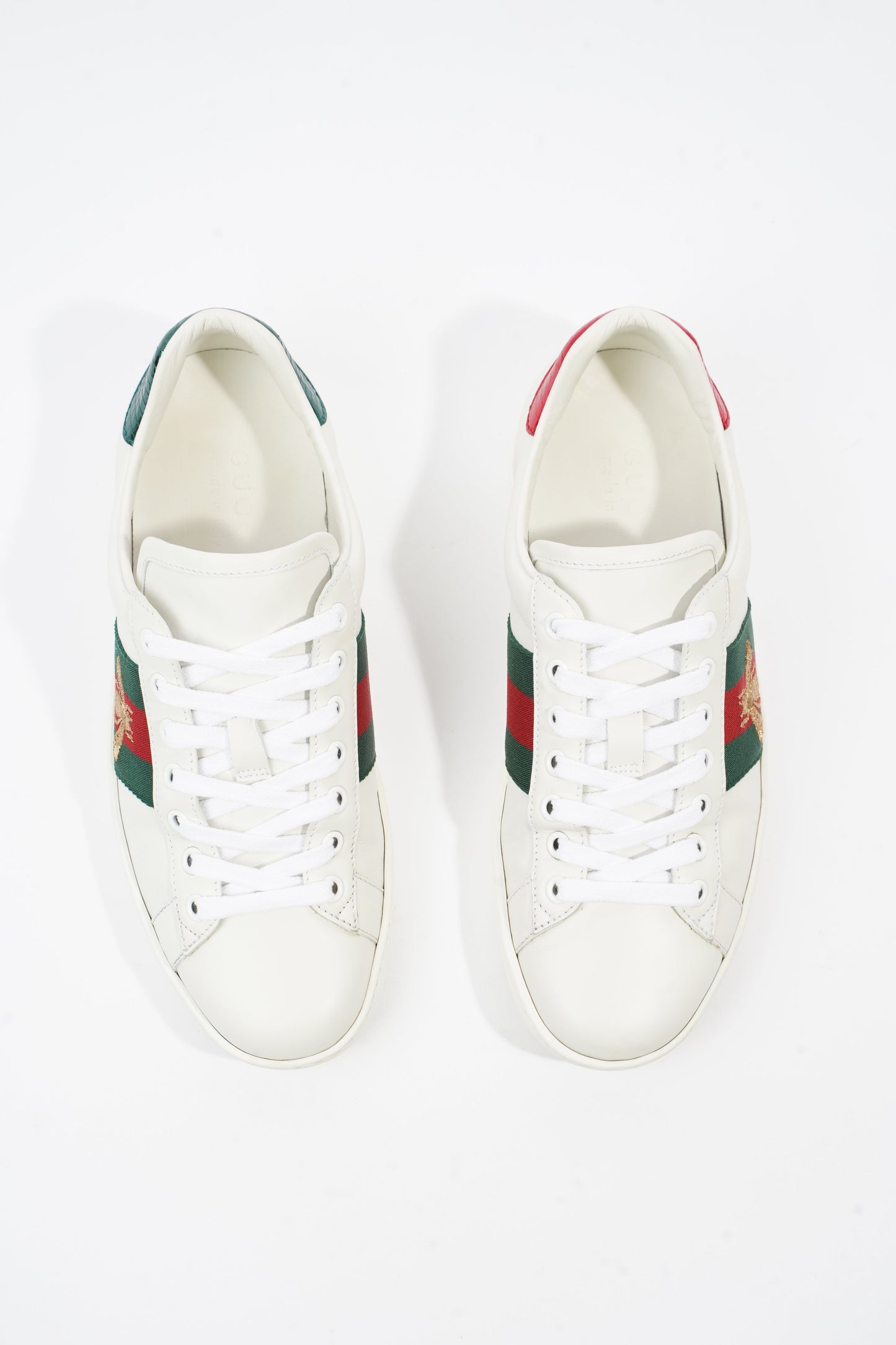 Gucci Ace White / Green / Red Leather EU 39 UK 5