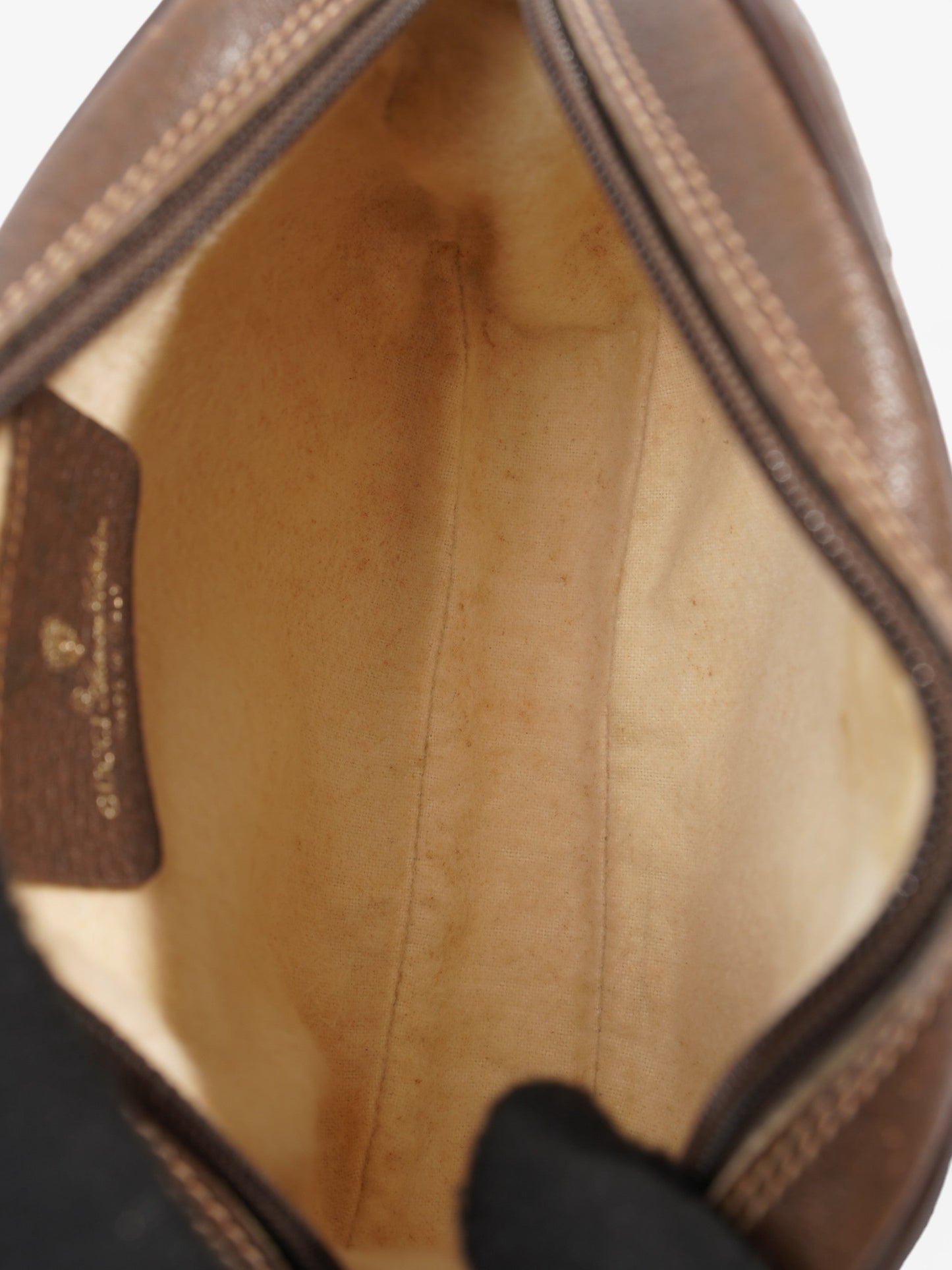 Gucci Web Sherry Line Beige And Ebony GG Supreme / Brown Coated Canvas