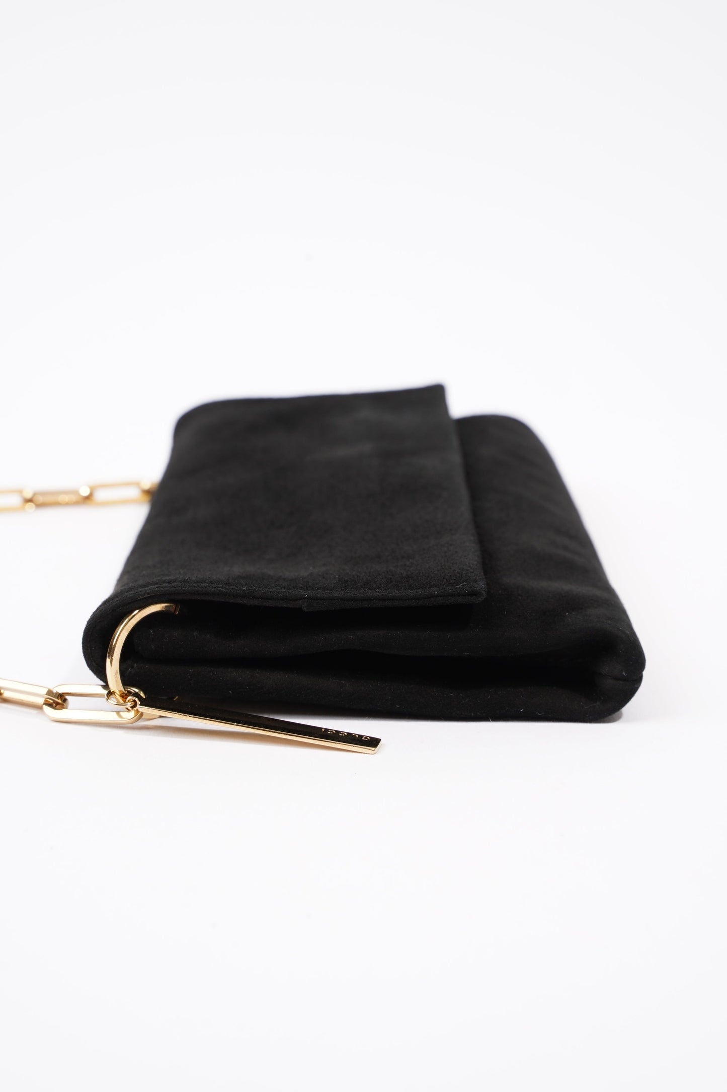 Gucci Flap Chain Black Velvet