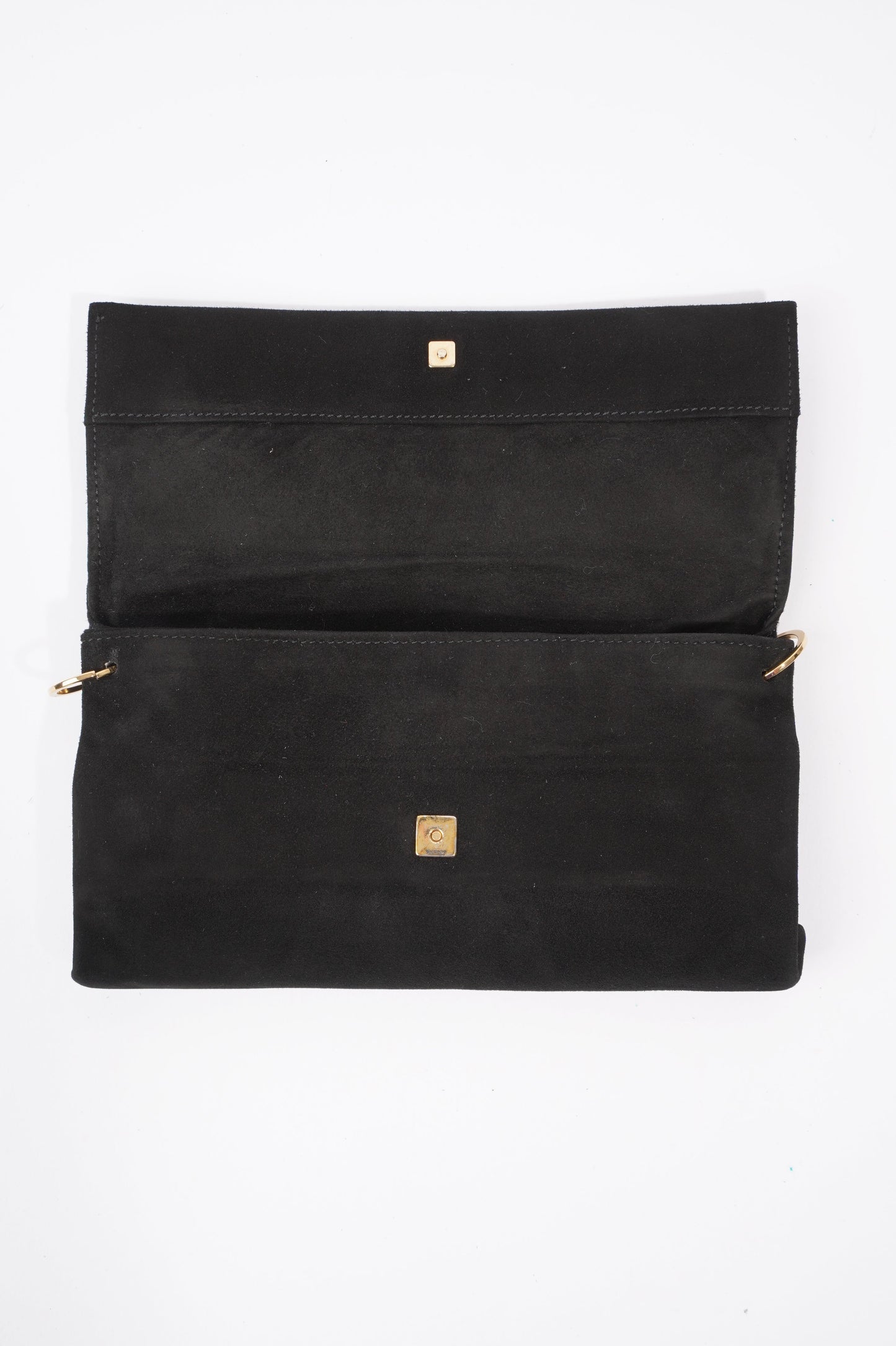 Gucci Flap Chain Black Velvet