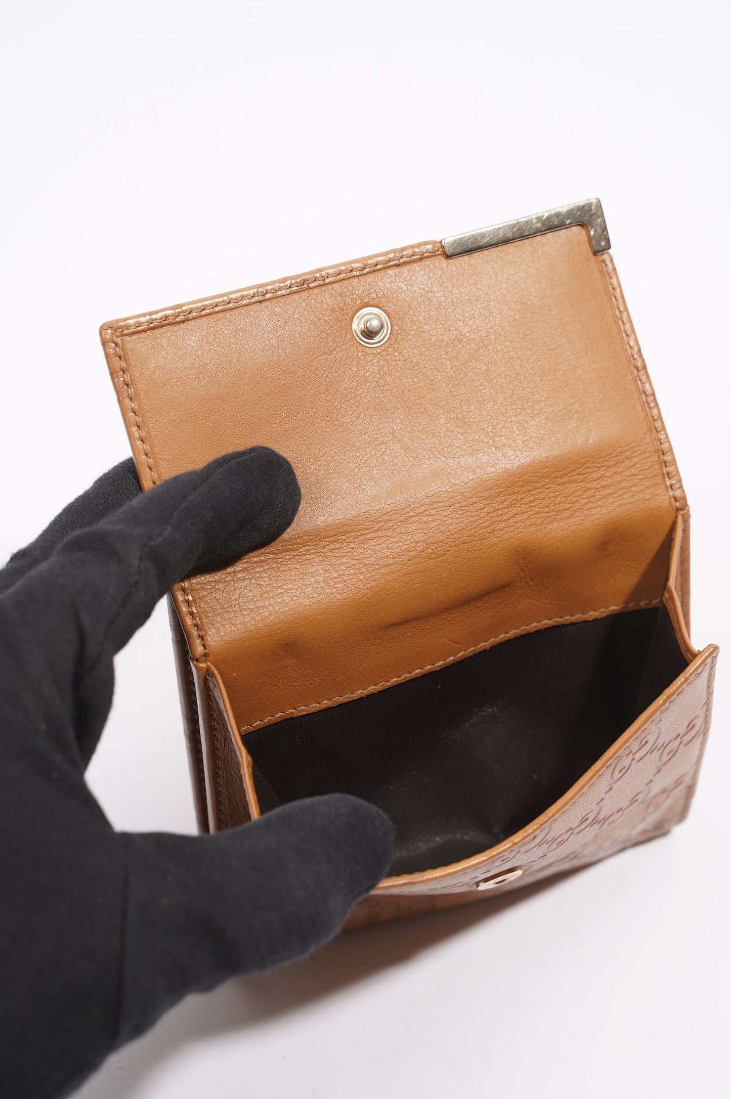 Gucci Wallet Brown Guccissima Leather