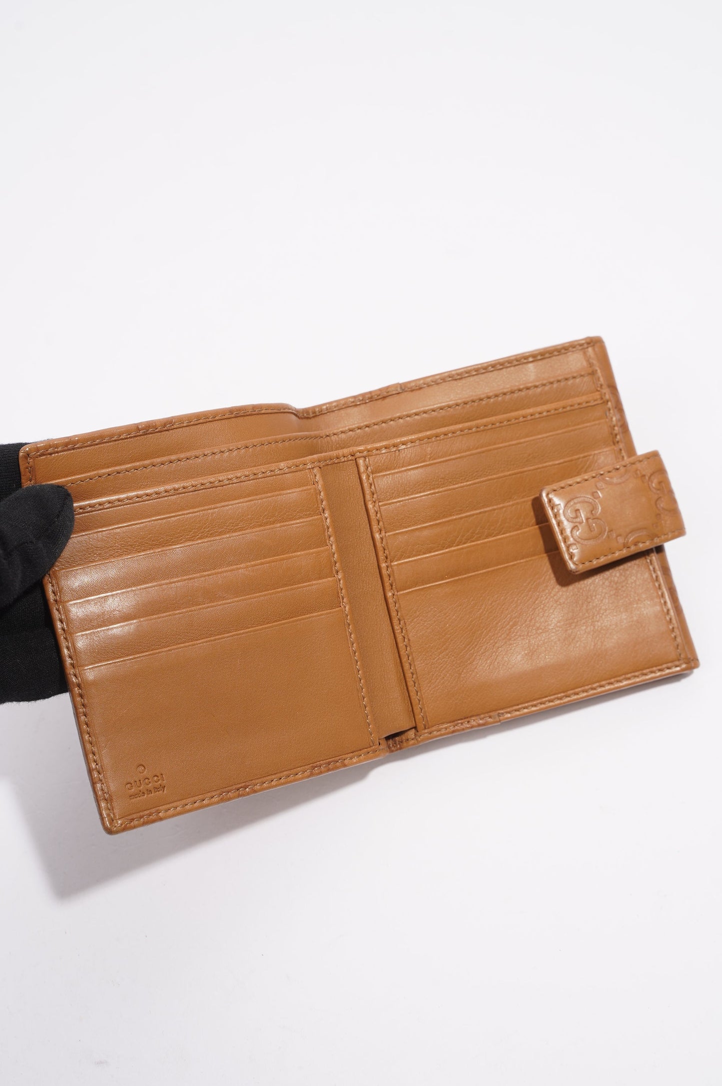 Gucci Wallet Brown Guccissima Leather