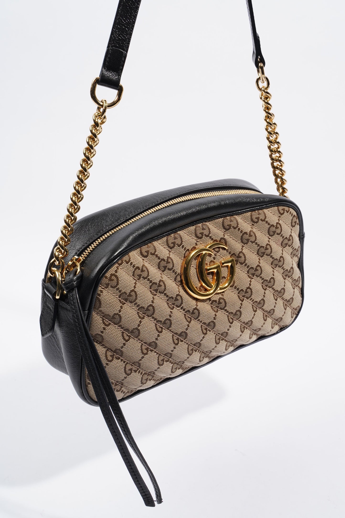 Gucci Marmont Zip Supreme Matelasse Leather Small