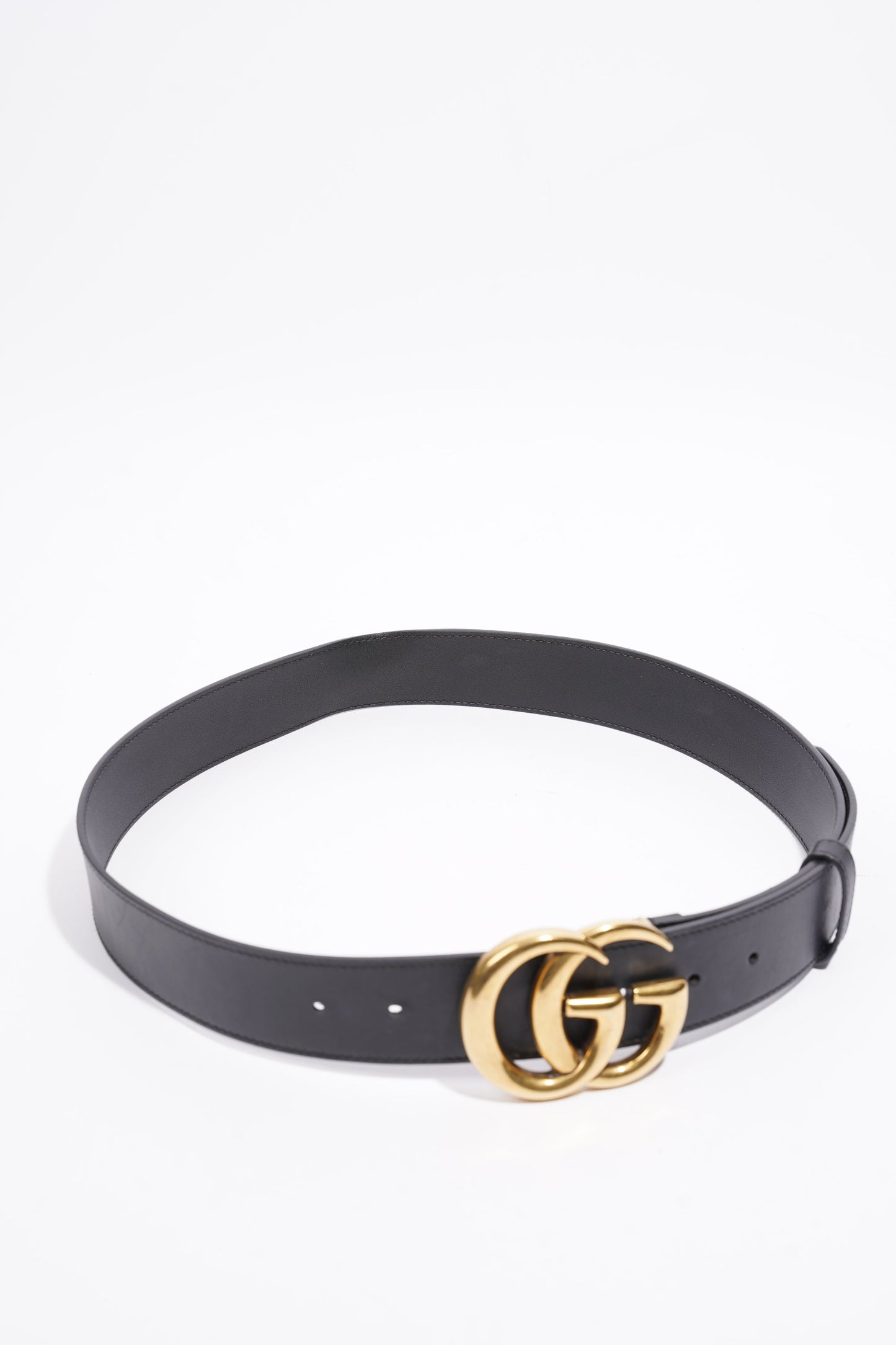 Gucci GG Marmont Belt Beige Leather 85cm 34''