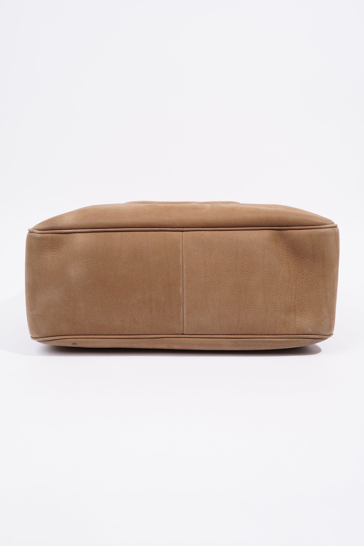 Gucci Soho Nubuck Chain Shoulder Bag Brown Suede