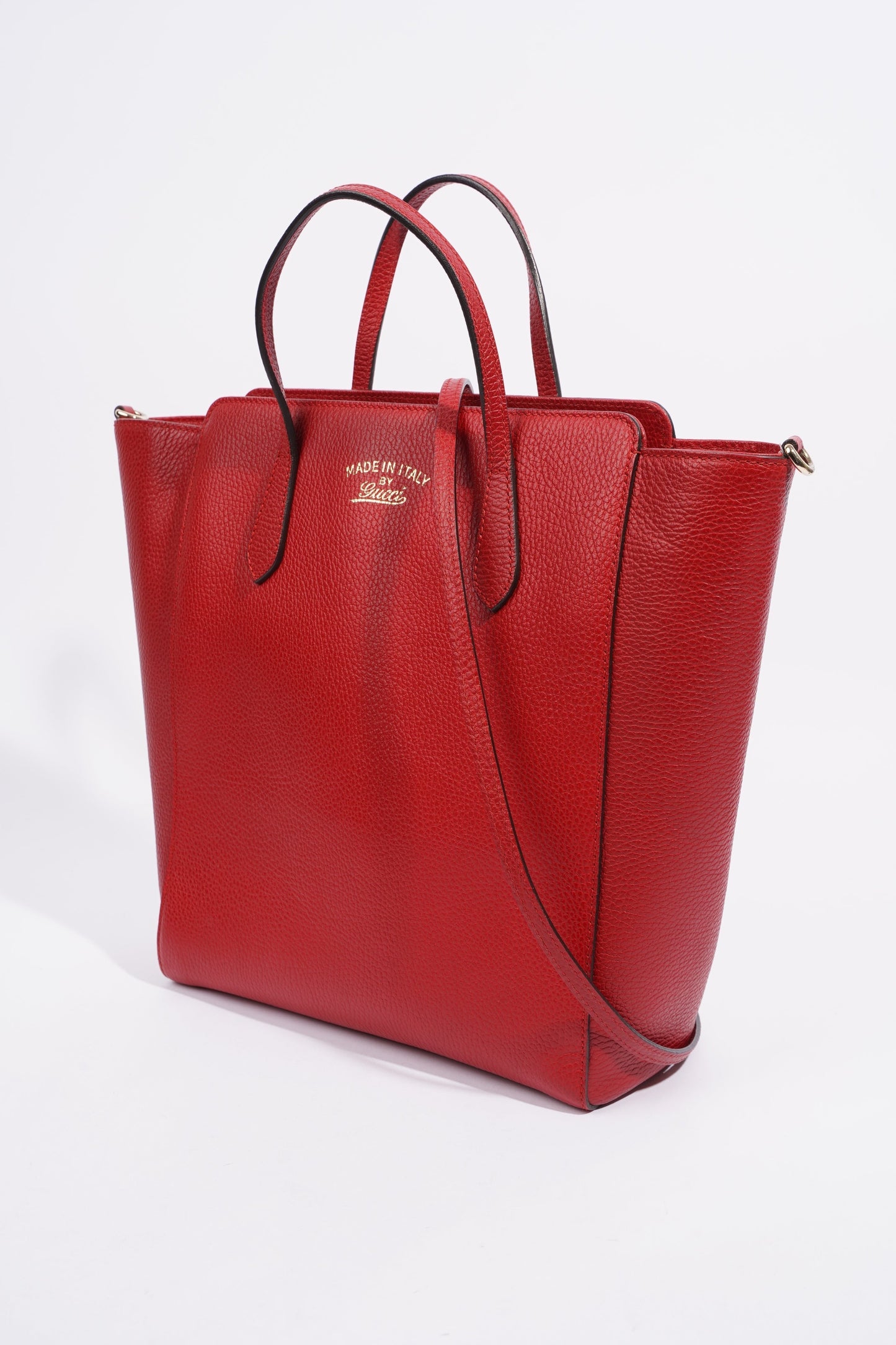 Gucci Dollar Red Leather