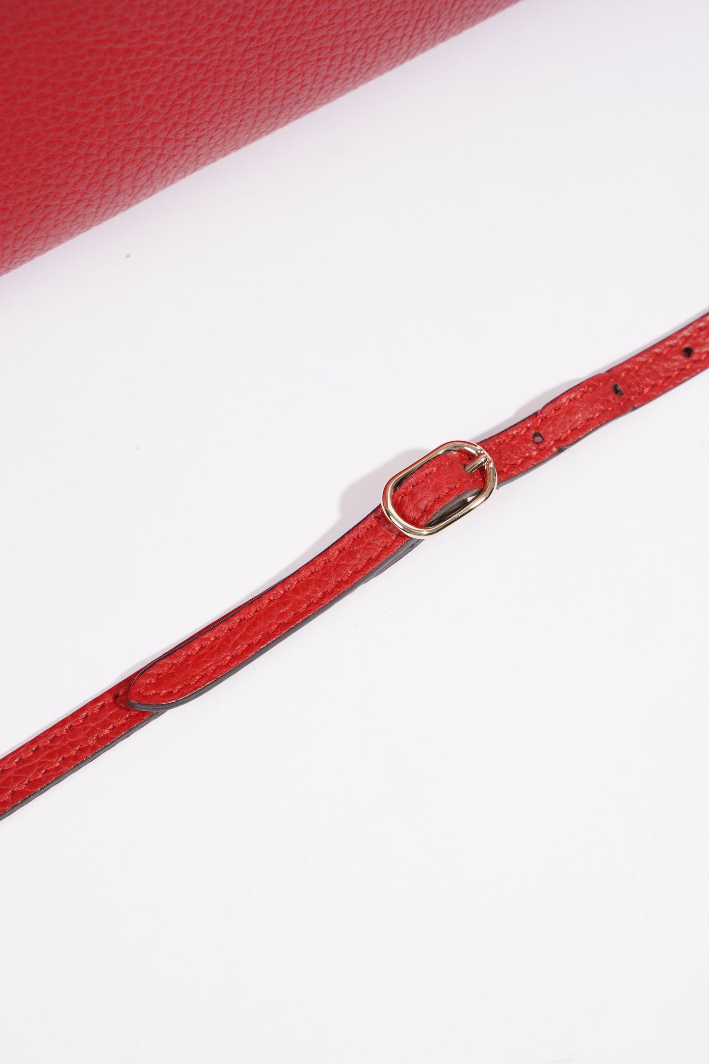 Gucci Dollar Red Leather