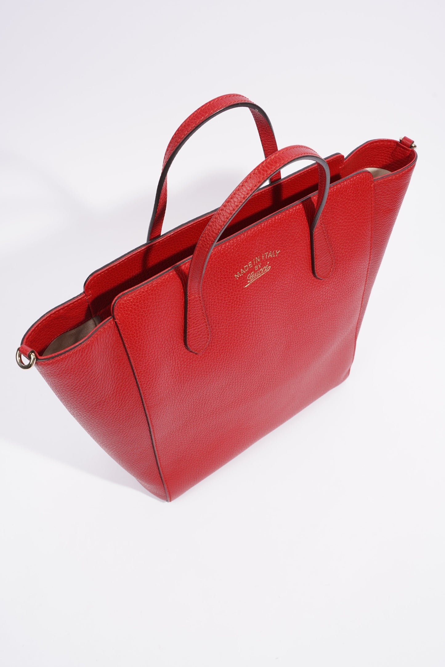 Gucci Dollar Red Leather