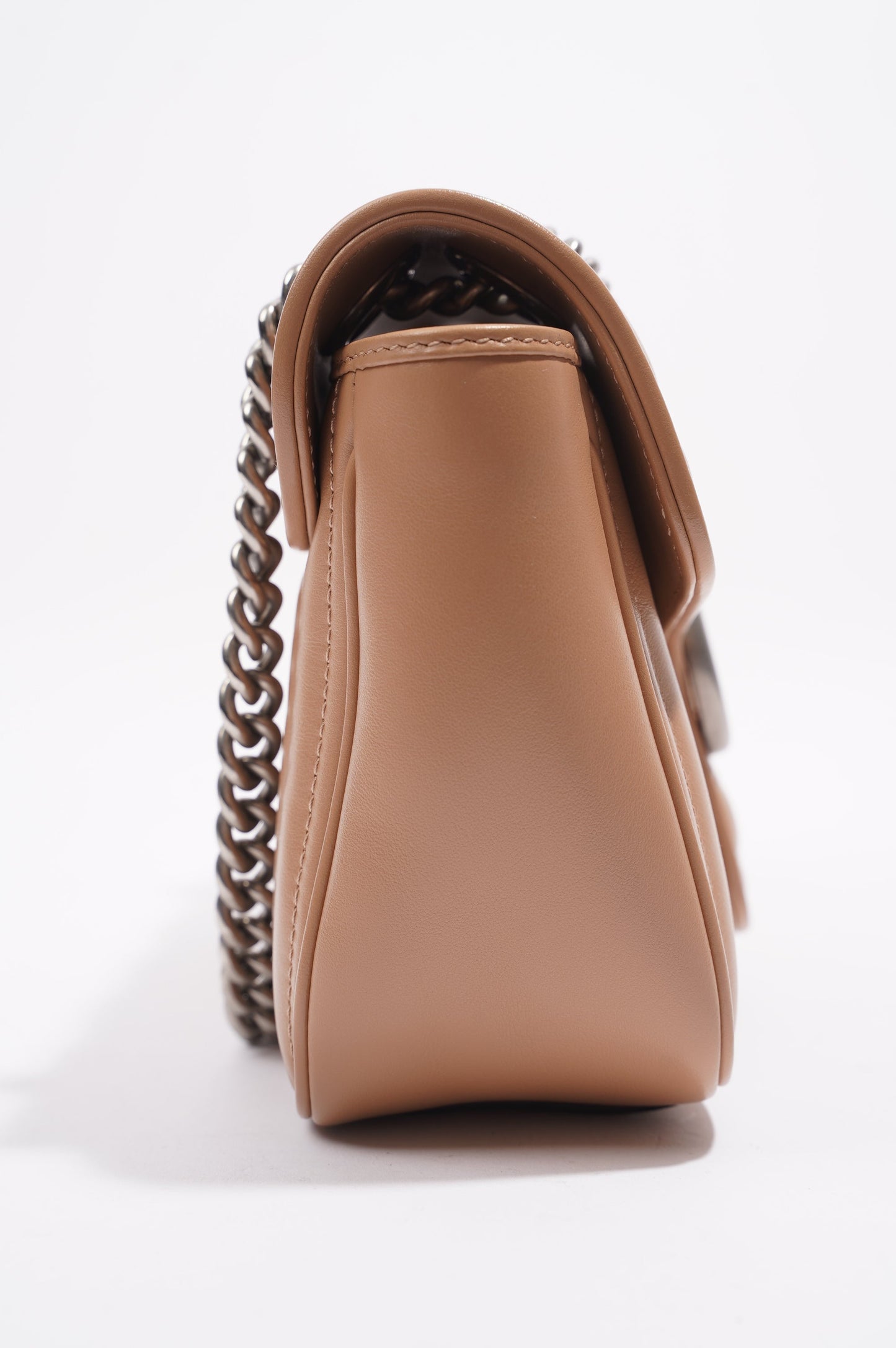 Gucci Marmont Flap Nude Matelasse Leather Small