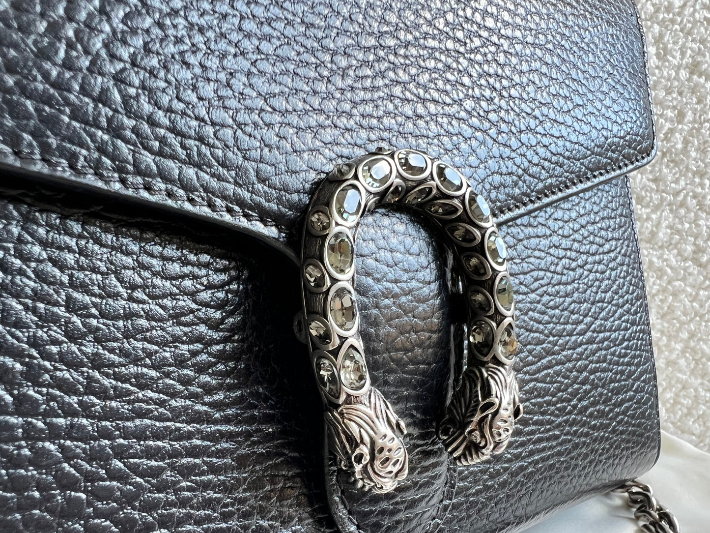 Gucci Dionysus Black Mini Chain Bag (RRP £1340)