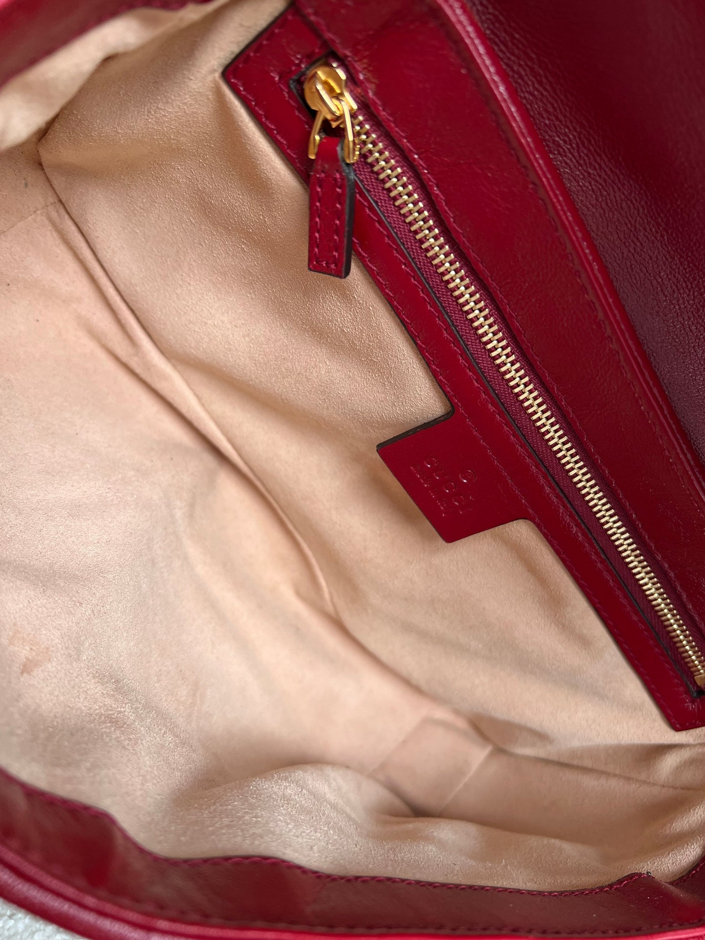 Gucci GG Beige Marmont Small Shoulder Bag (RRP £1,570)