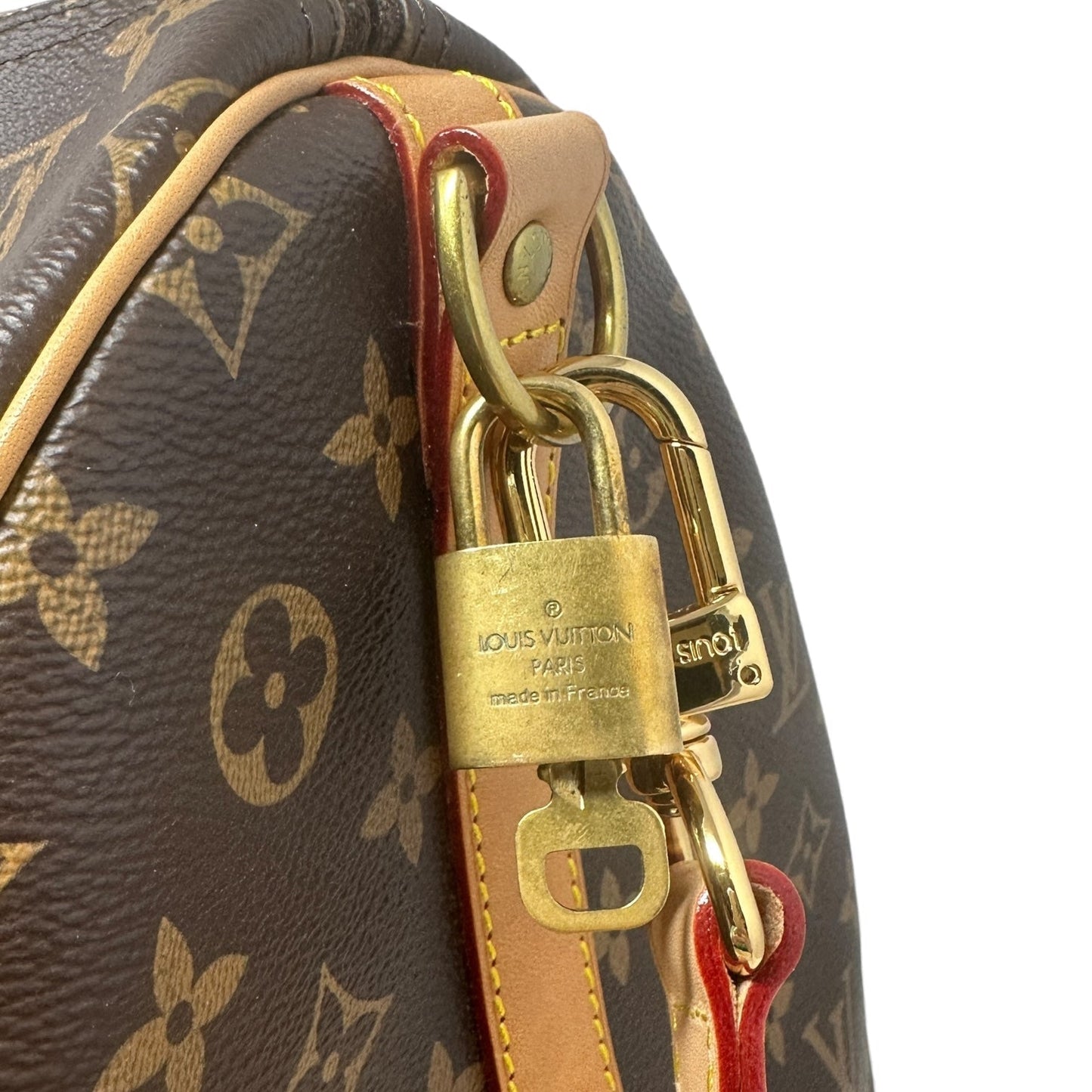 Keepall 55 Luxury Designer By Louis Vuitton In Monogram Canvas, Size: Large