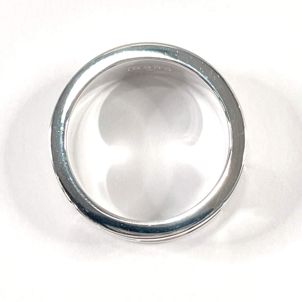 GUCCI Ring Silver925 Silver Branded Cutout G