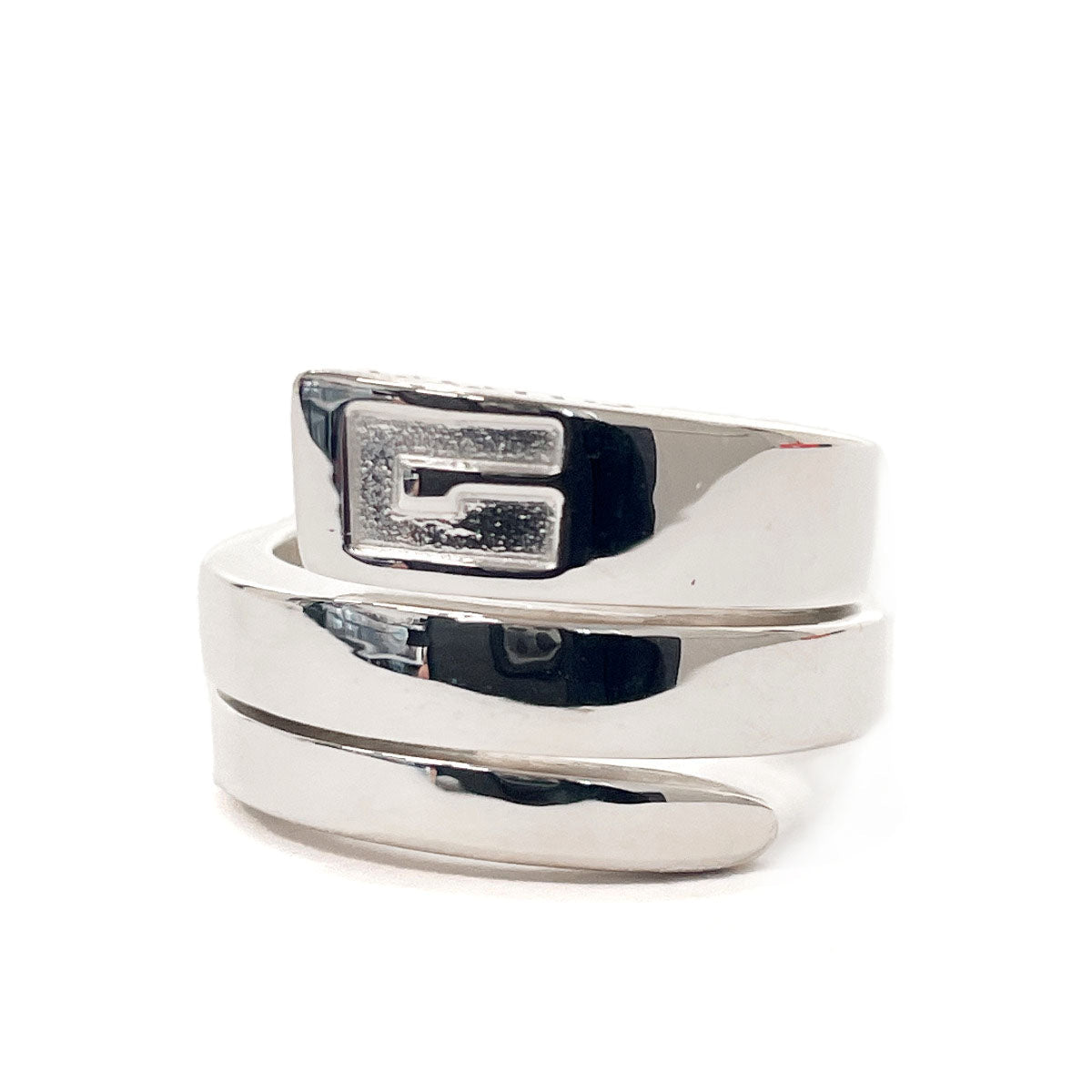 GUCCI Ring Silver925 Silver G logo snake