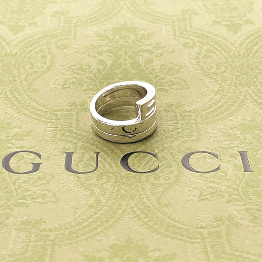 GUCCI Ring Silver925 Silver G logo snake