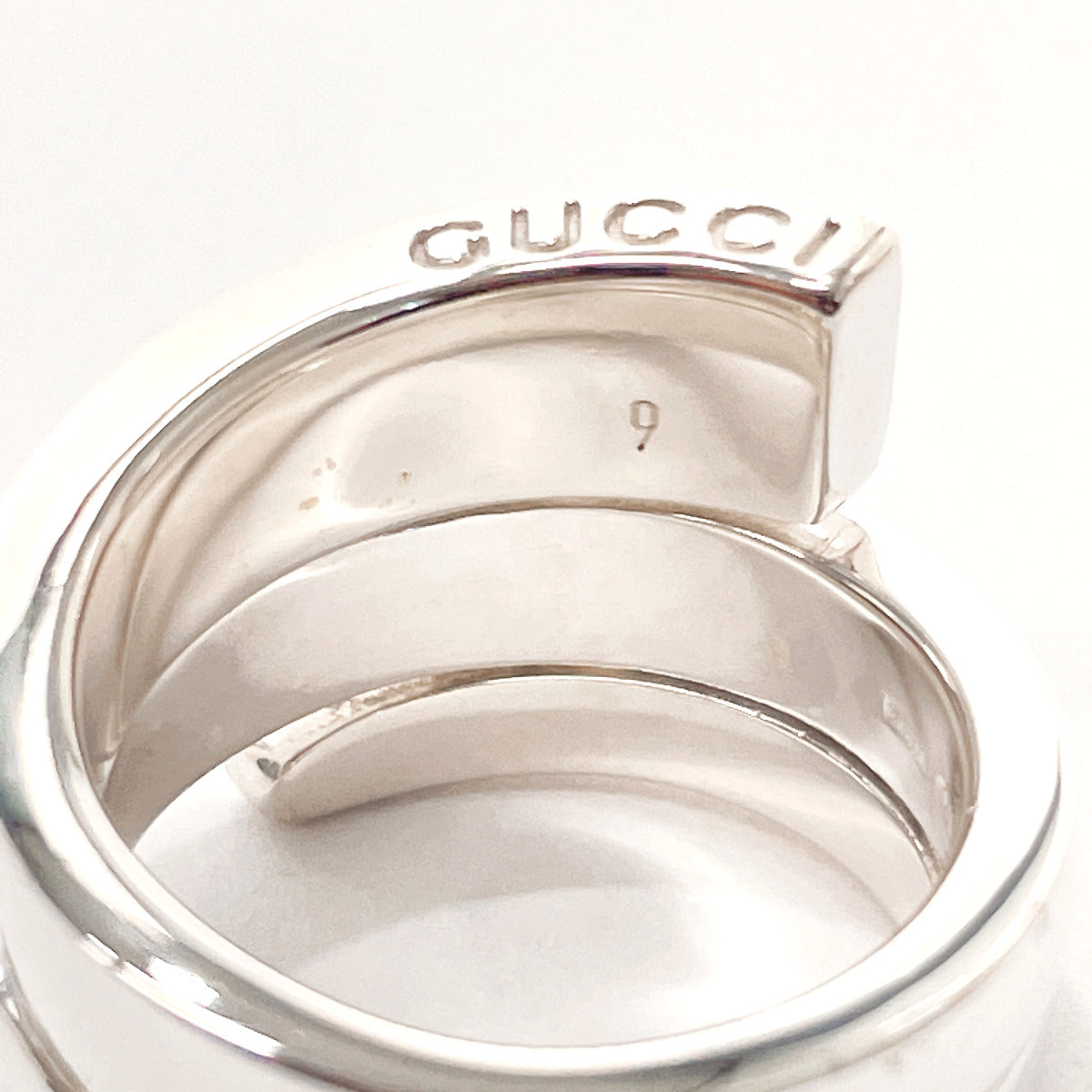 GUCCI Ring Silver925 Silver G logo snake