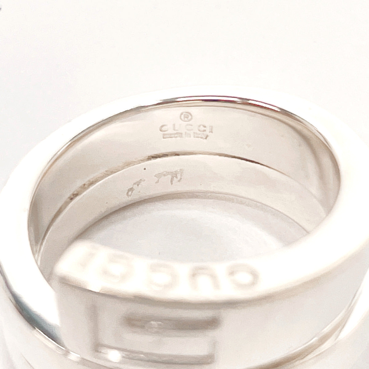 GUCCI Ring Silver925 Silver G logo snake