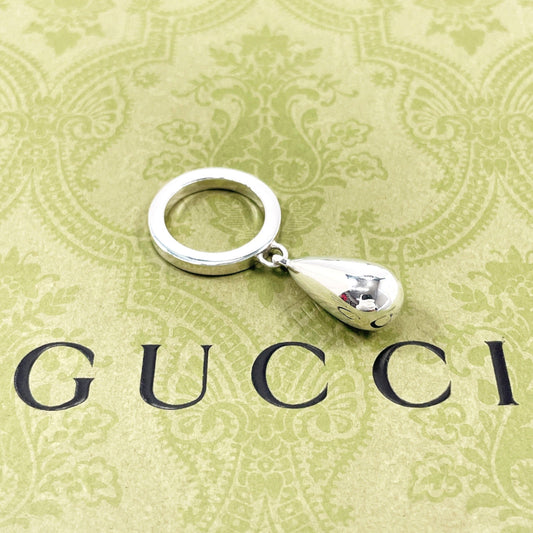 GUCCI Ring Silver925 Silver teardrop