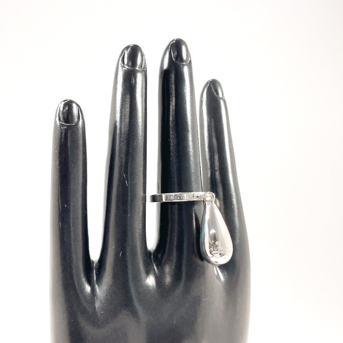 GUCCI Ring Silver925 Silver teardrop