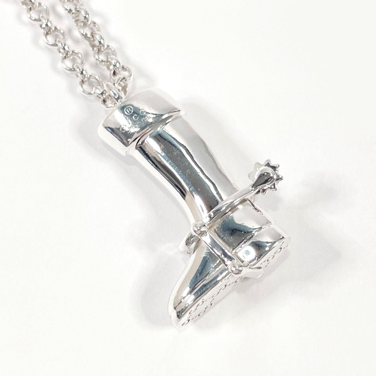 GUCCI Necklace Silver925 Silver boots