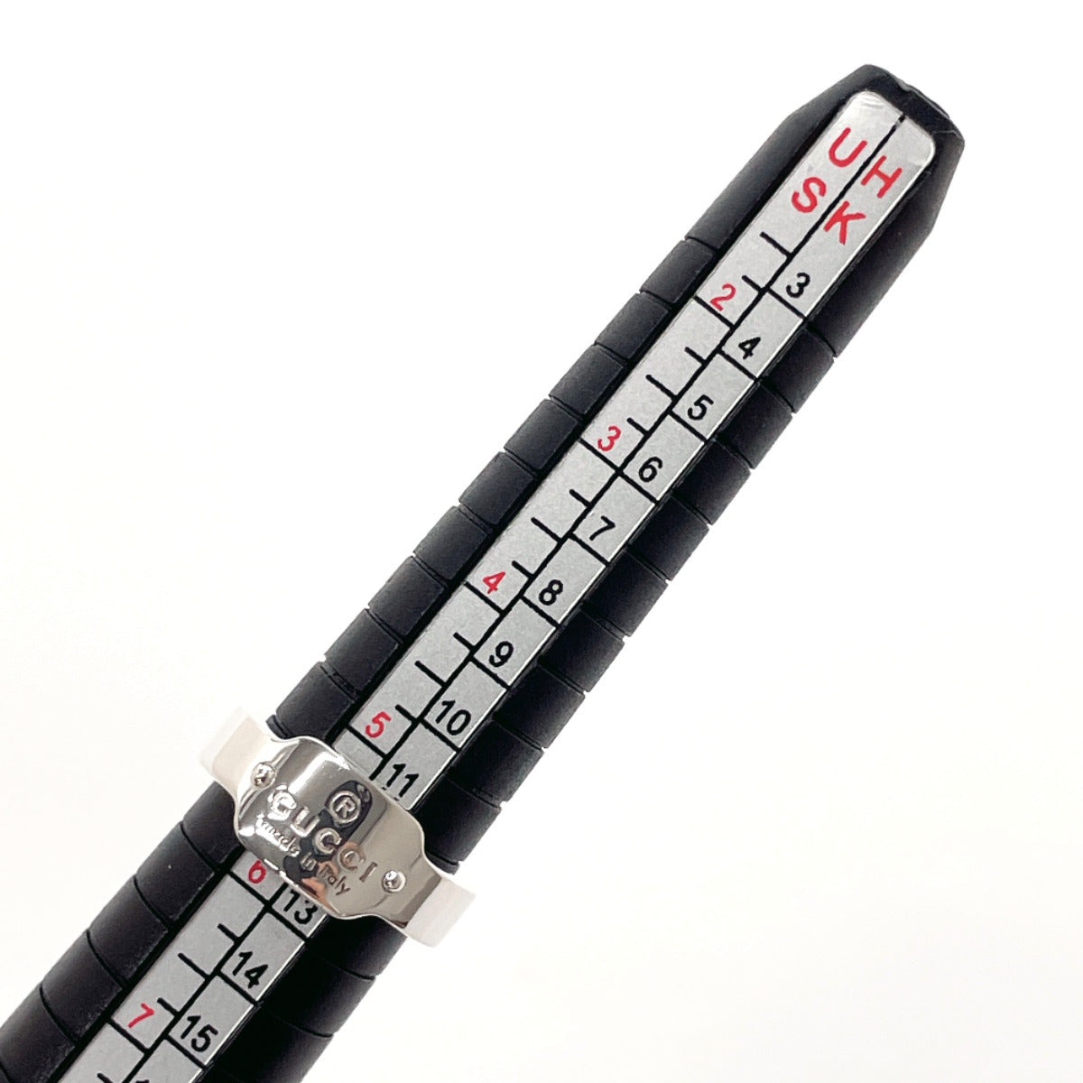 GUCCI Ring Silver925 Silver With logo