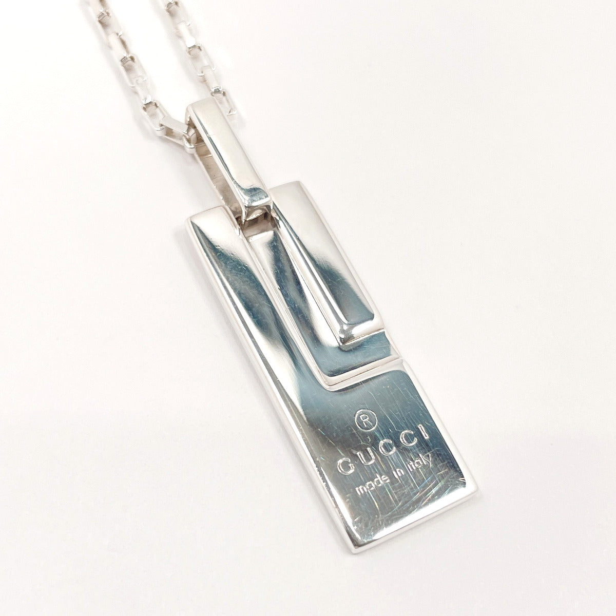 GUCCI Necklace Silver925 Silver plate