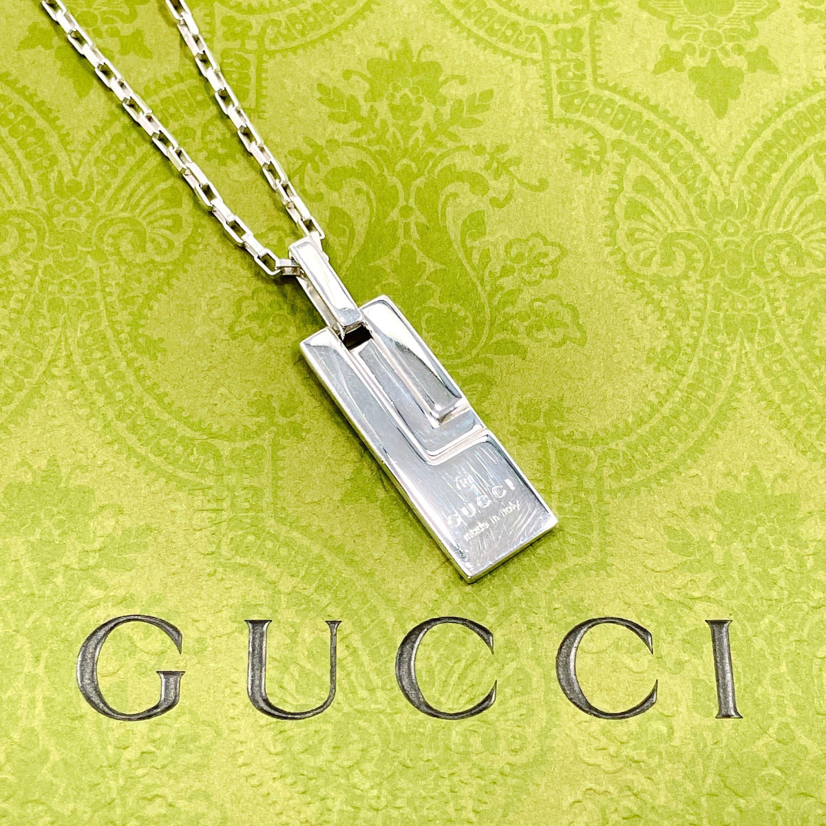 GUCCI Necklace Silver925 Silver plate