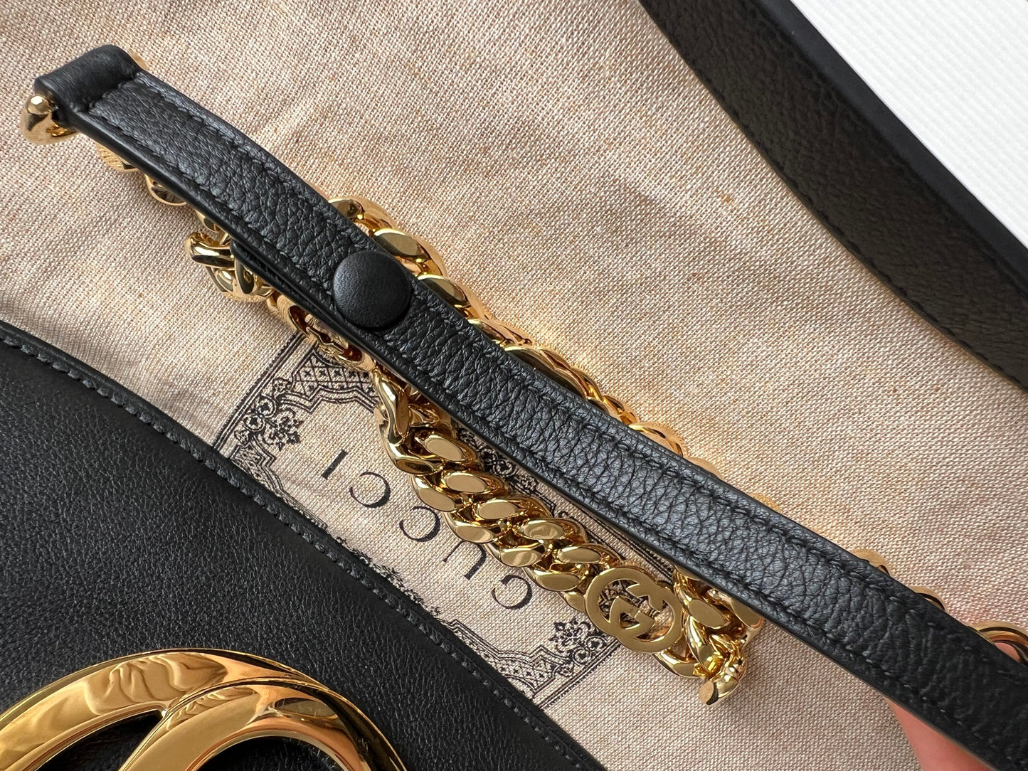 Gucci Black Blondie Shoulder Bag (RRP £2340)