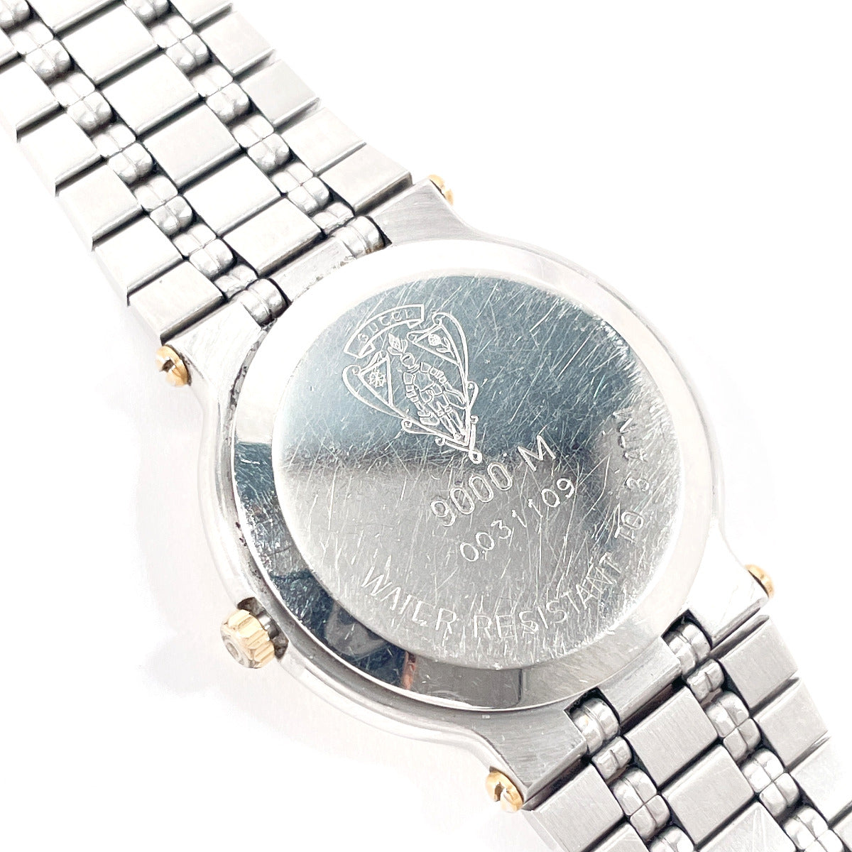 GUCCI Watches Quartz 9000M Stainless Steel Silver cream dial Women Secondhand