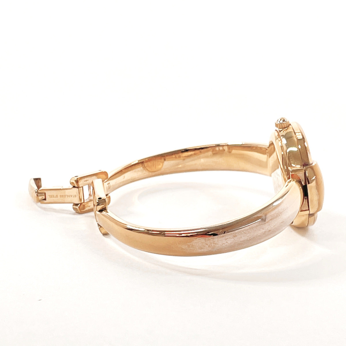 GUCCI Watches Quartz 1400L Stainless Steel gold gold dial Women Used