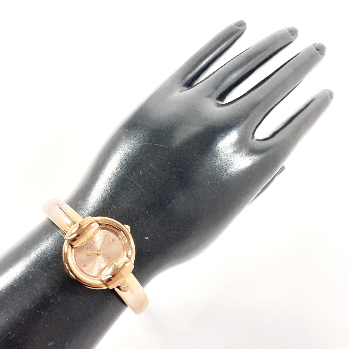 GUCCI Watches Quartz 1400L Stainless Steel gold gold dial Women Used