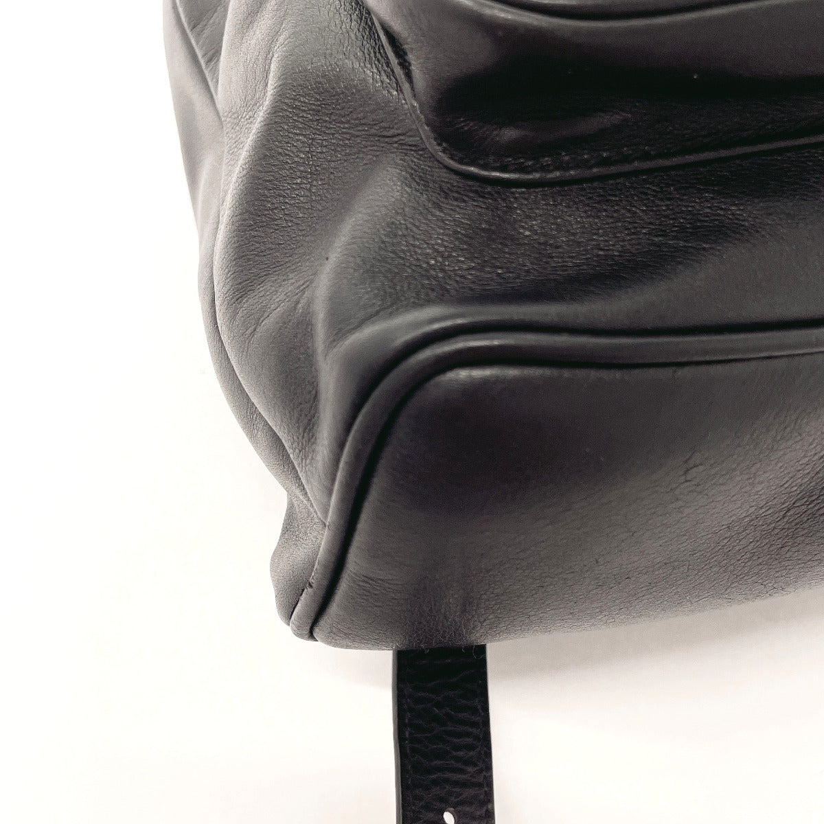 GUCCI Backpack 003 58 0016 leather black Bamboo Women Used