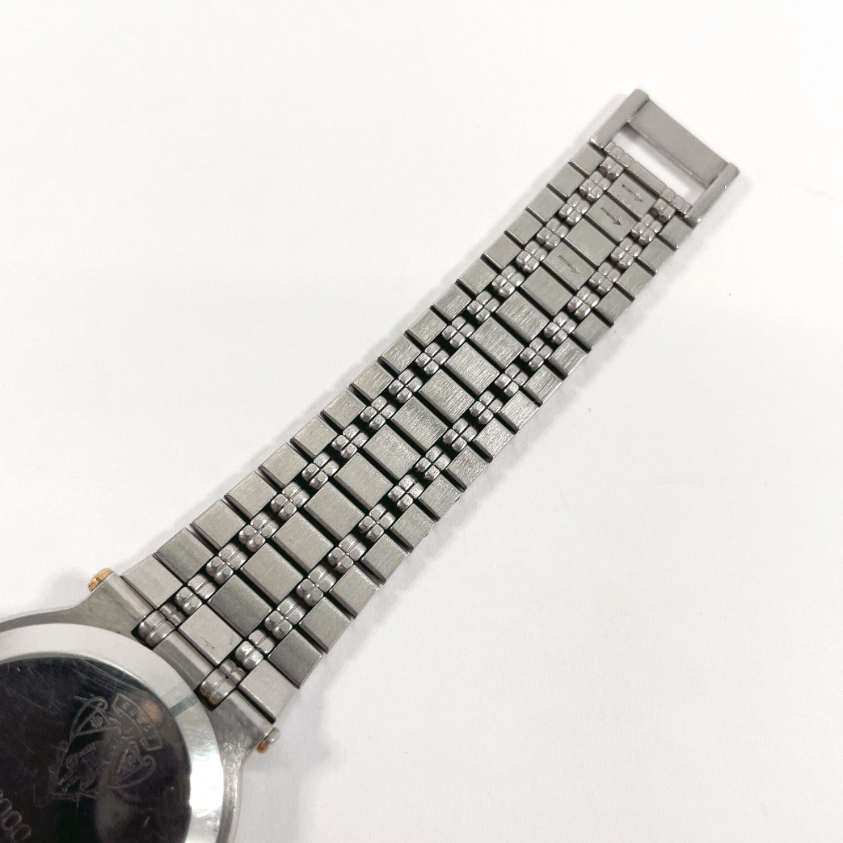 GUCCI Watches Quartz 9000M Stainless Steel Silver gold dial mens Used