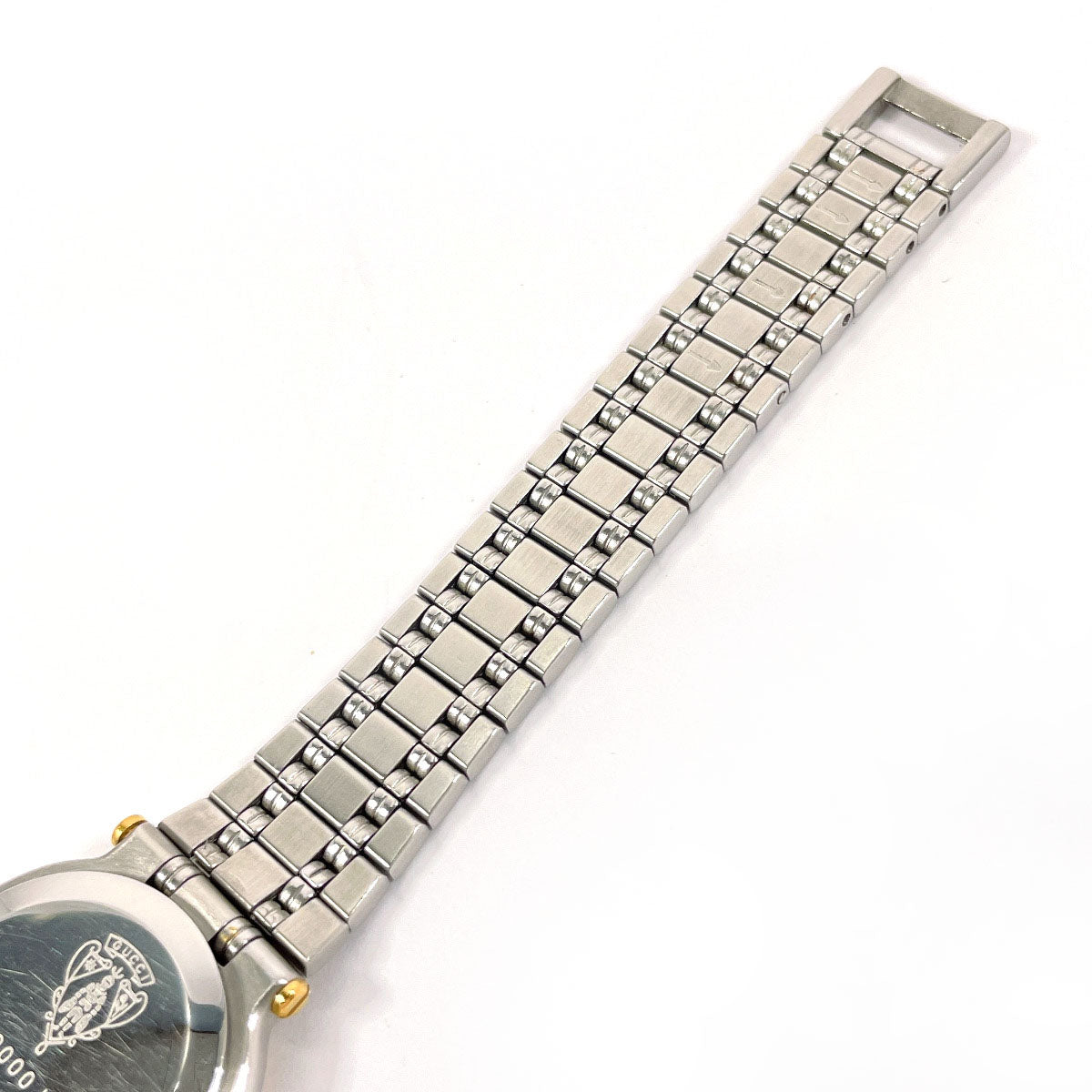 GUCCI Watches Quartz 9000L Stainless Steel , Gold Plated Silver gold dial Women Used