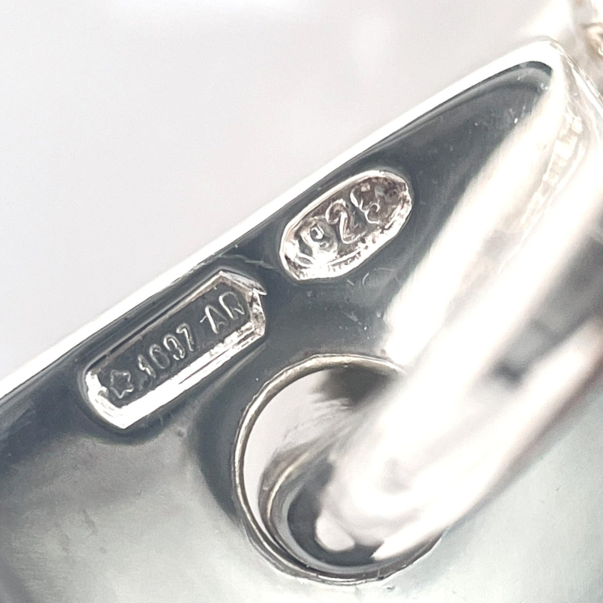 GUCCI Necklace Silver925 Silver Double chain plate