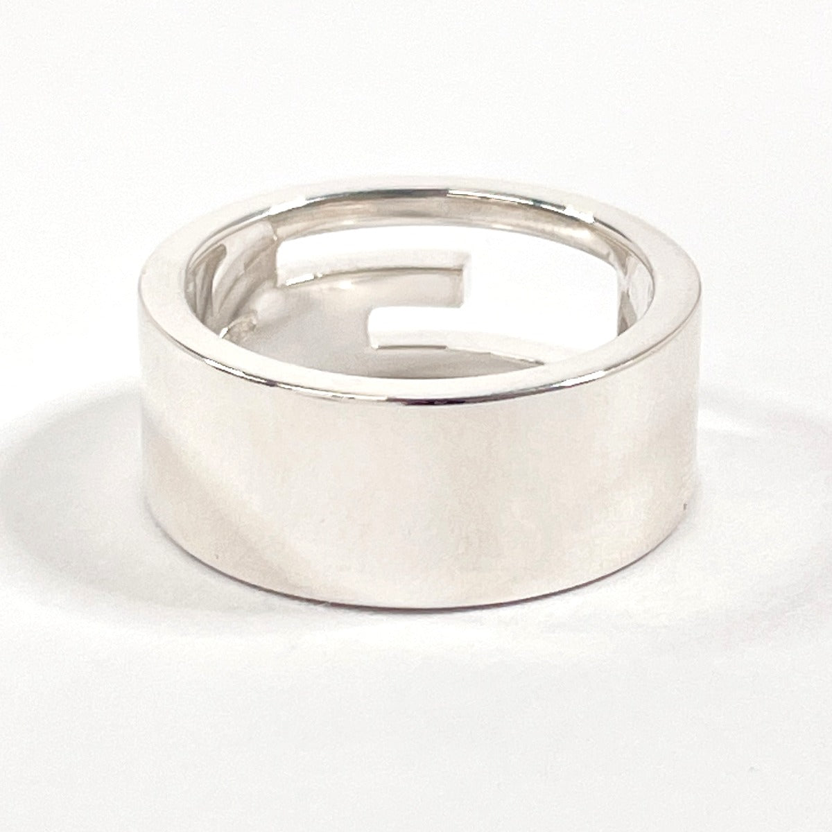 GUCCI Ring Silver925 Silver Branded Cutout G
